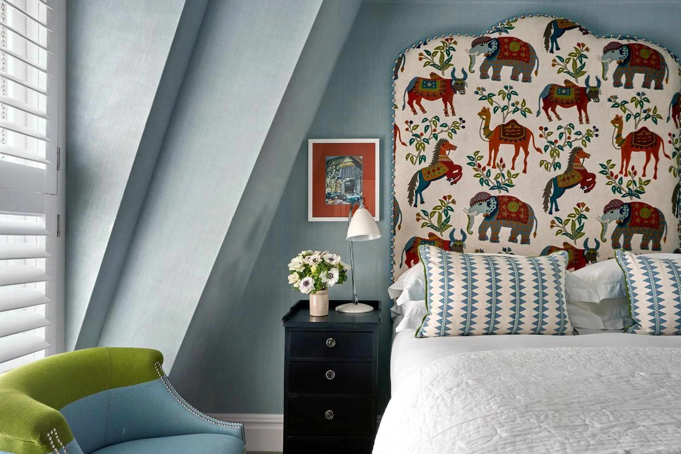 Bed in Dorset Square Hotel, Firmdale Hotels