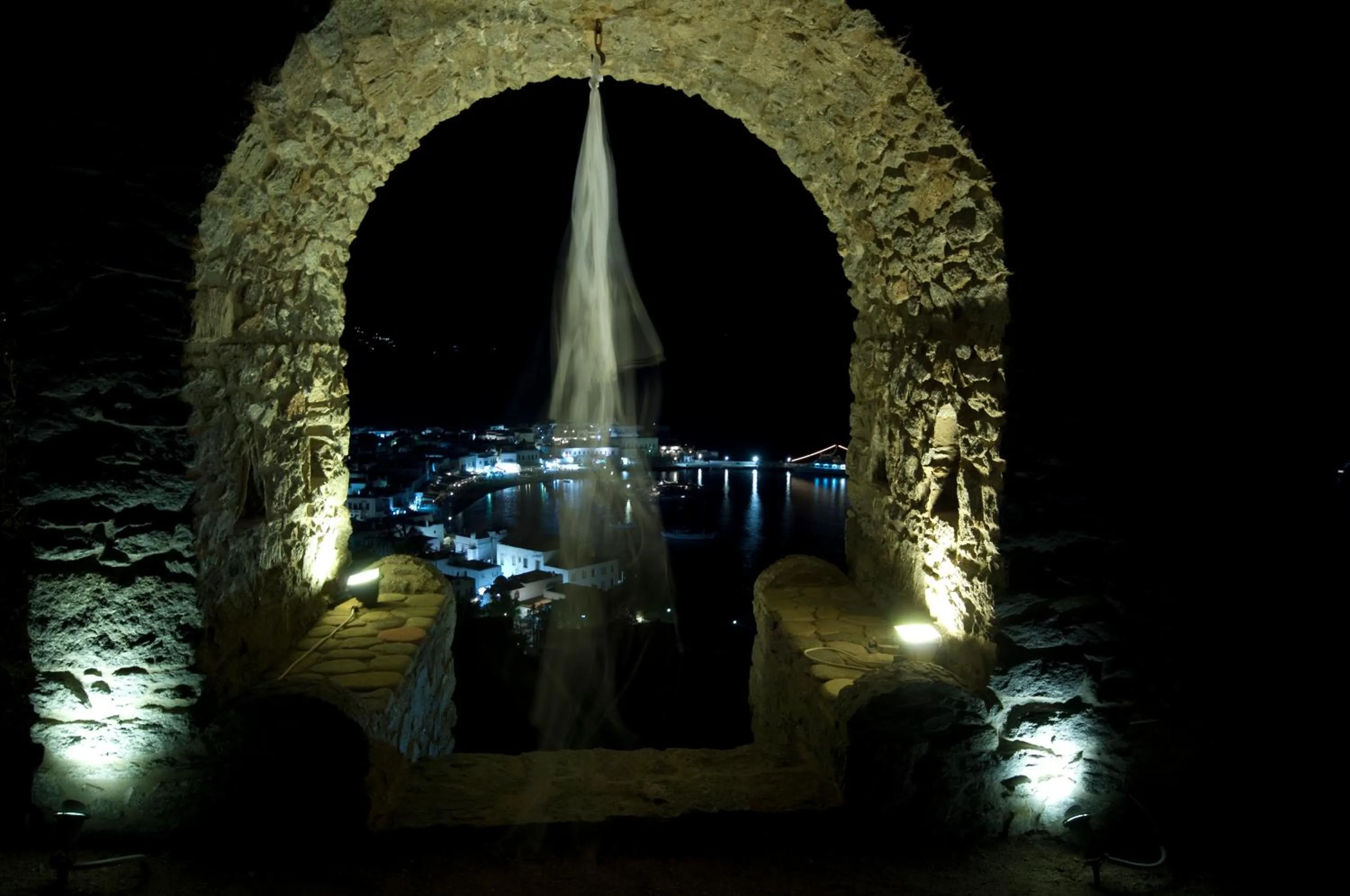 Facade/entrance in Castle Panigirakis