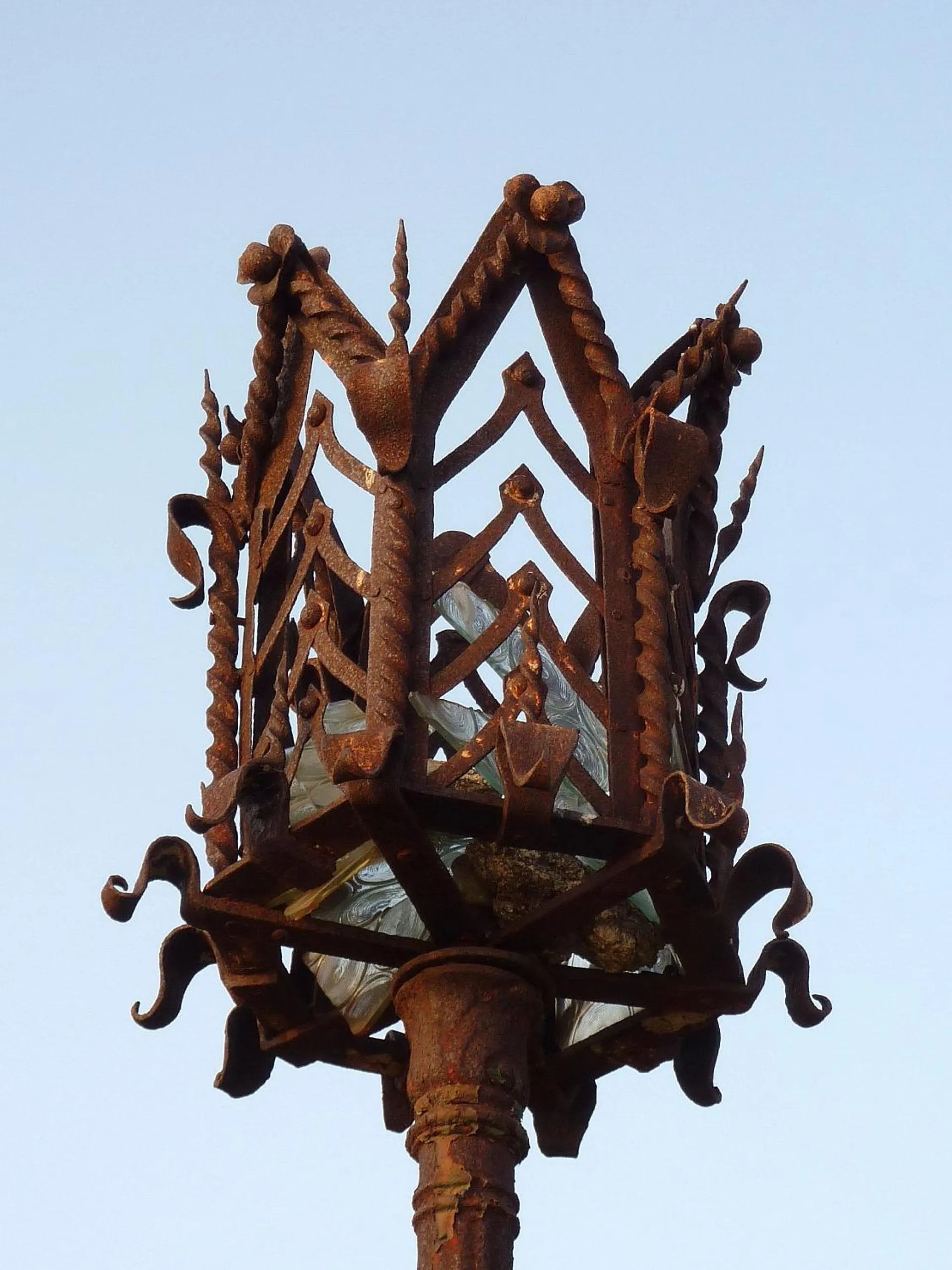 Decorative detail in Castle Panigirakis