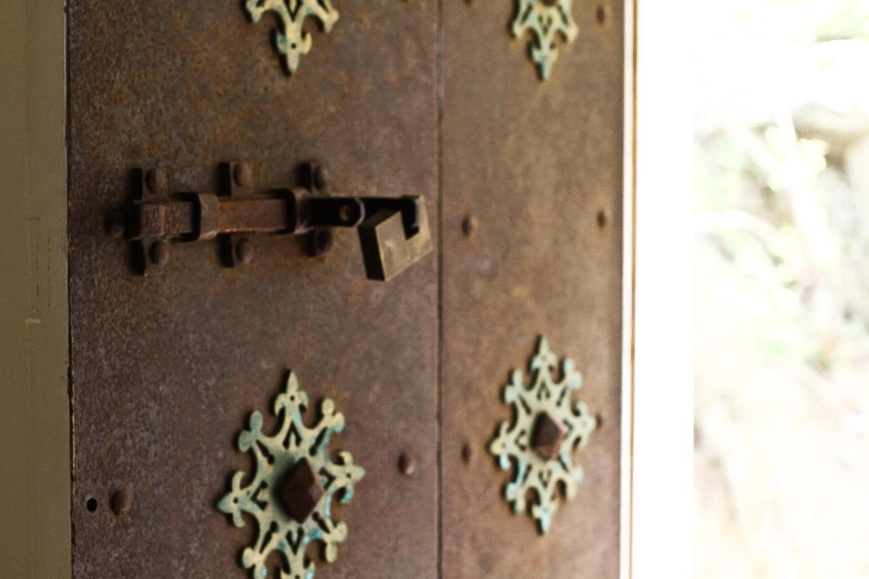 Decorative detail in Castle Panigirakis