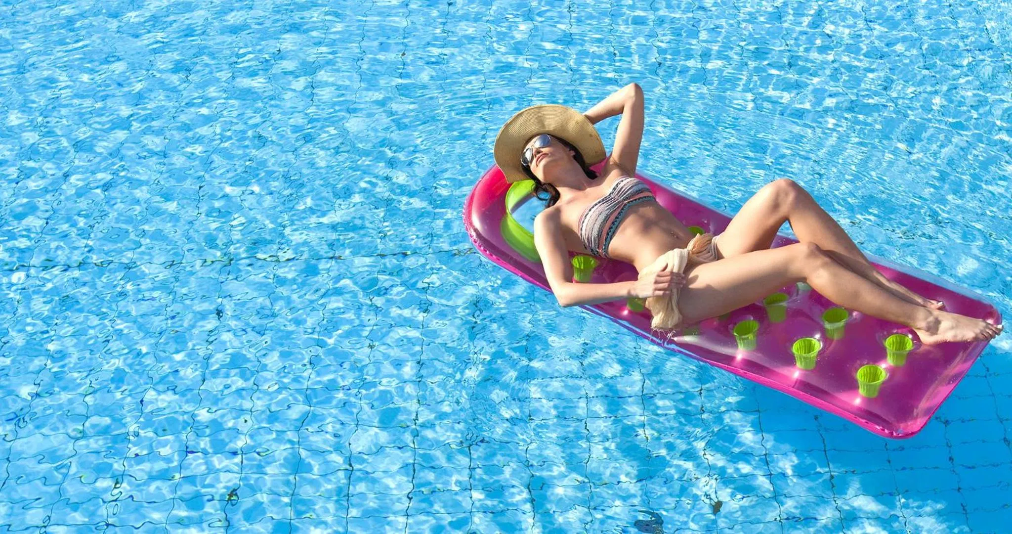 Swimming pool in El Mouradi Palm Marina - Couple et Famille uniquement