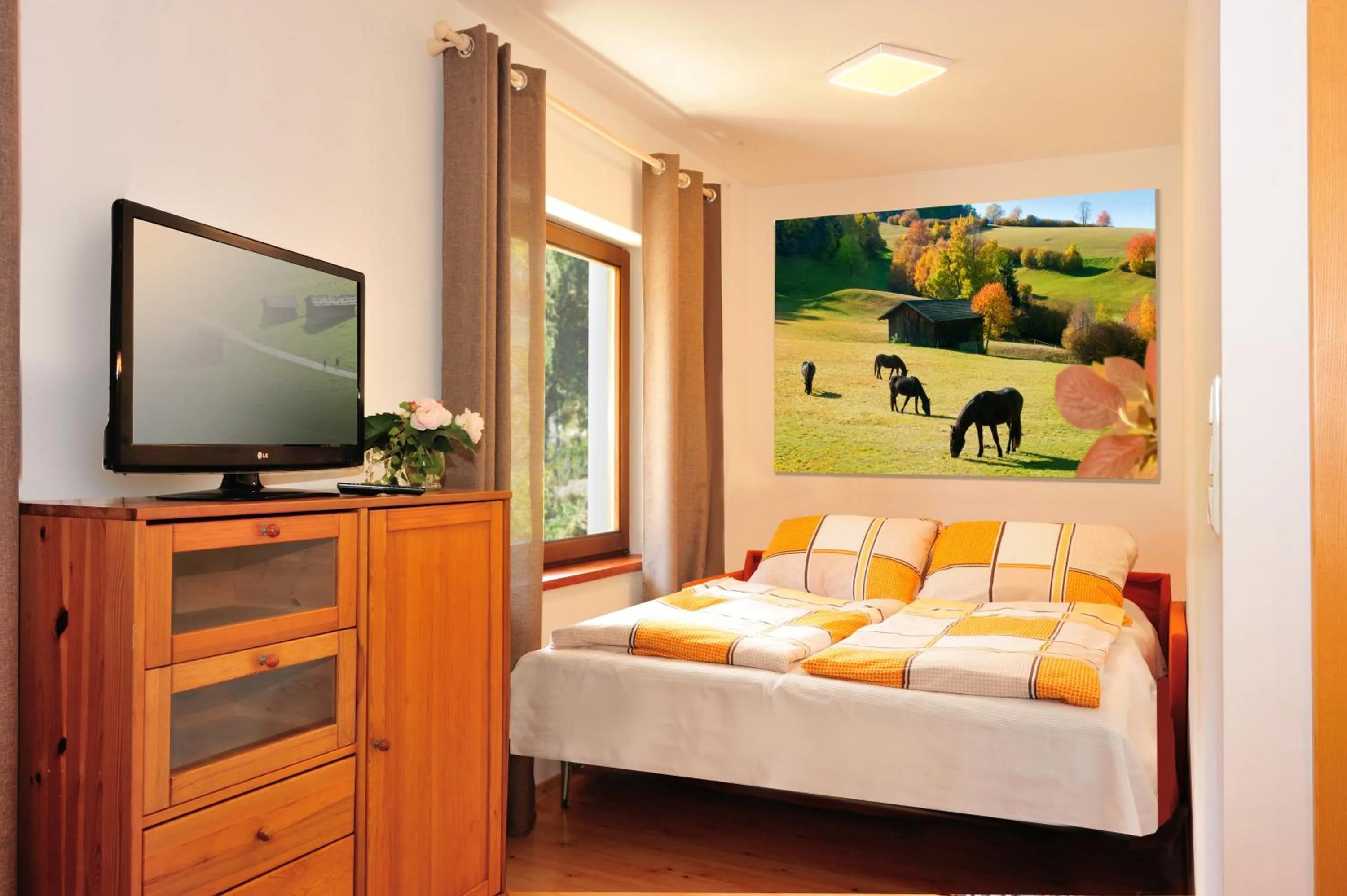 Bedroom, Bed in Residence Hofer