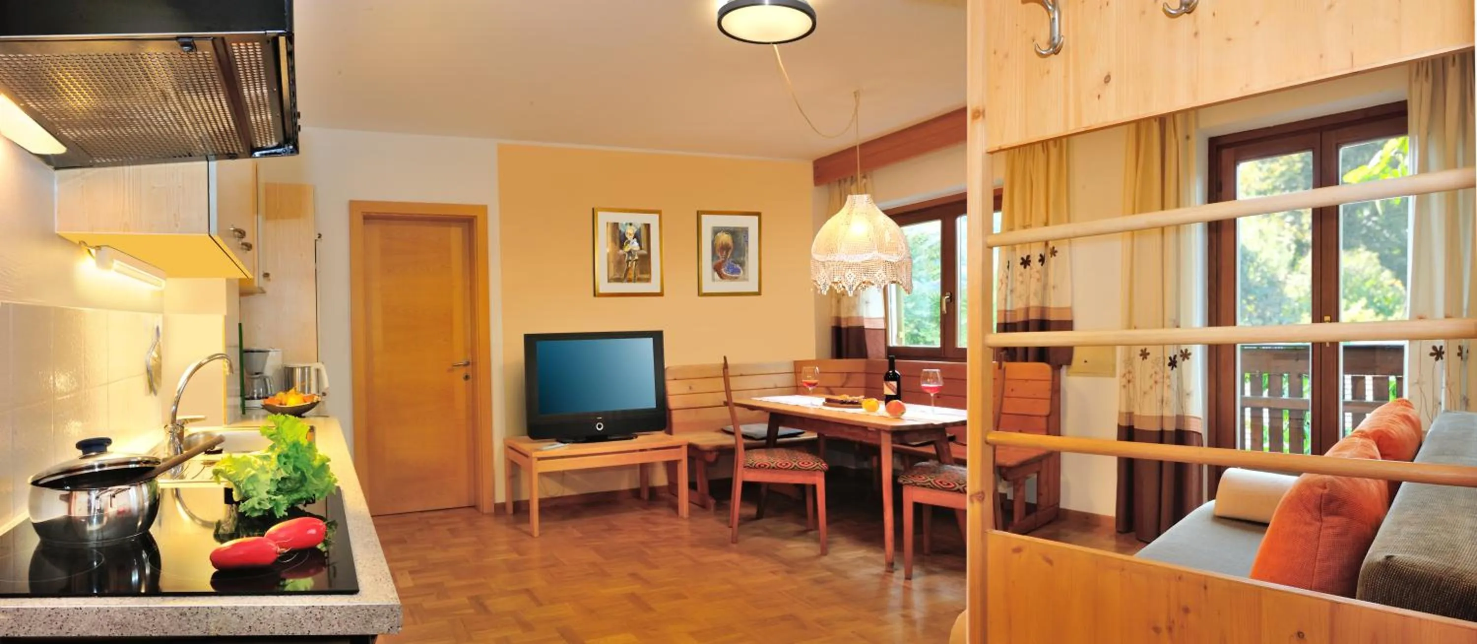 Dining area in Residence Hofer