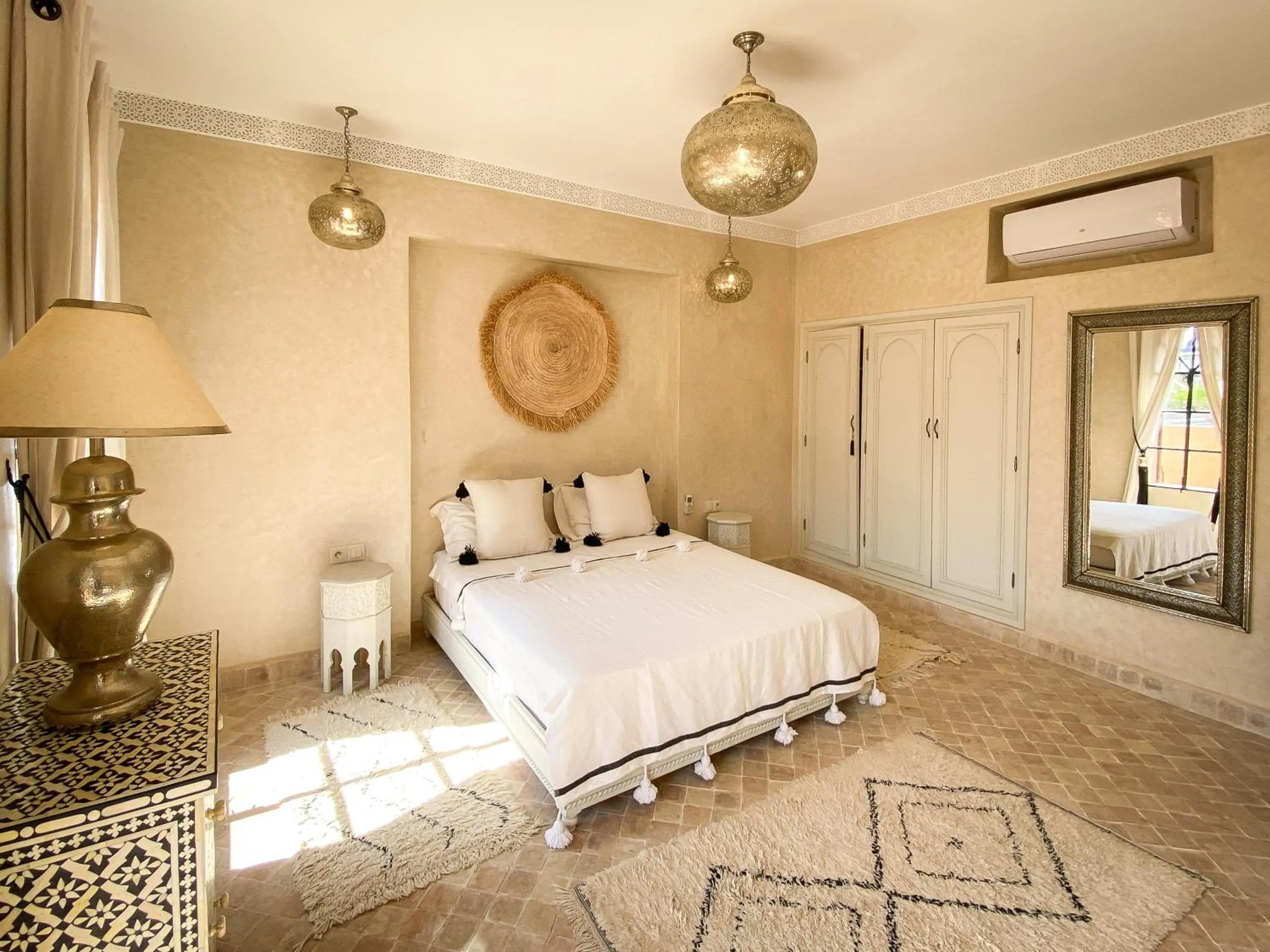 Bed in Riad Selouane