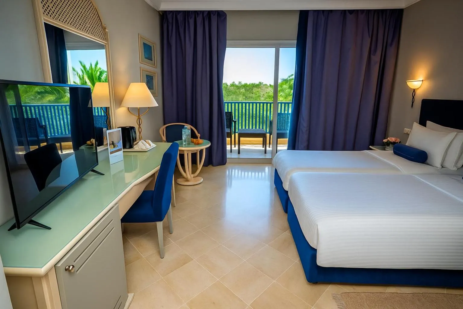 Bedroom, Bed in Verdi Tunis Beach Resort
