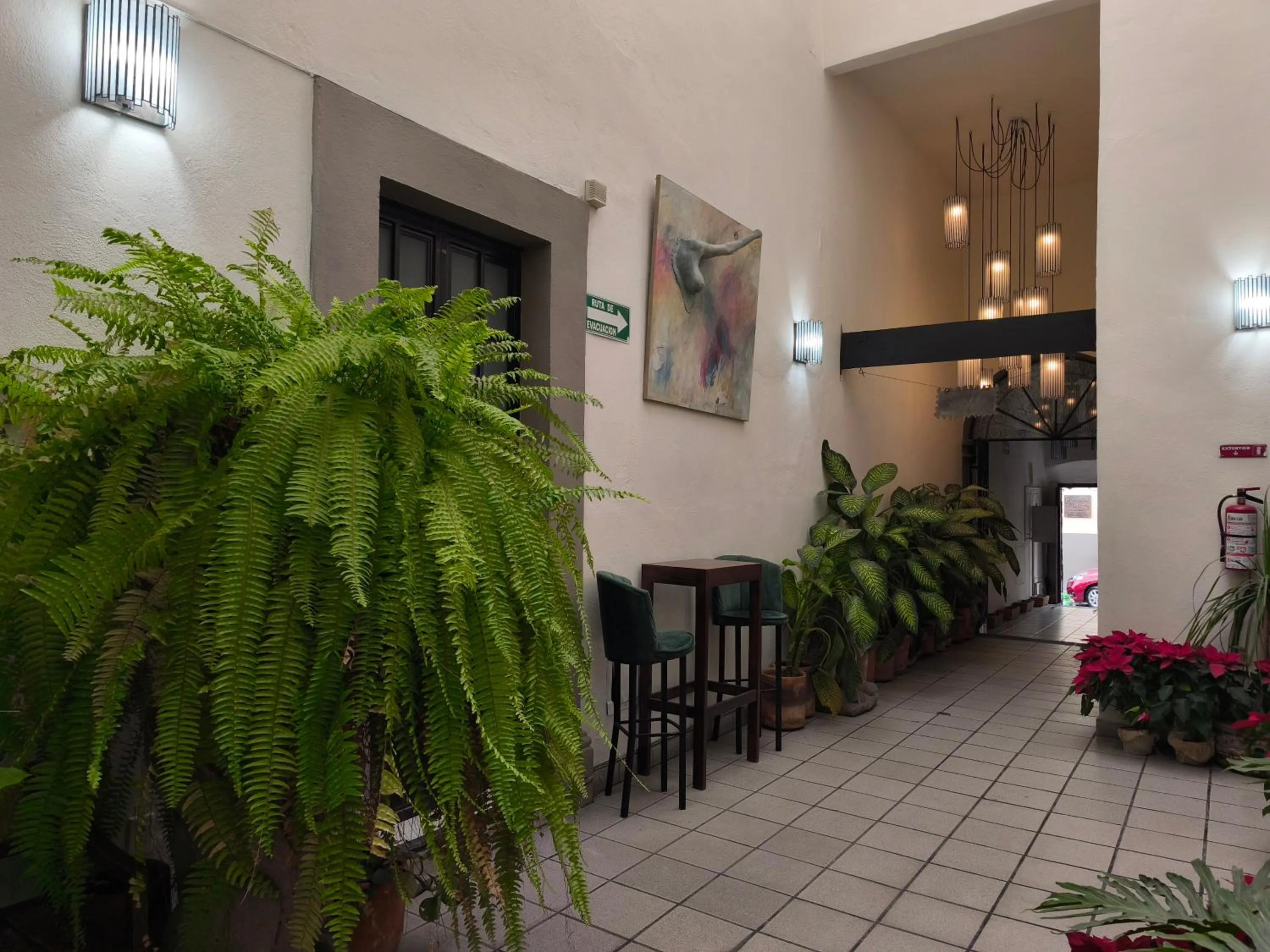 Lobby or reception in Hotel Casa Morena