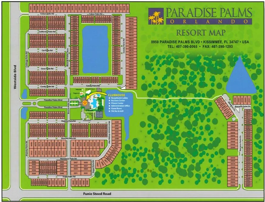 Property building in Paradise Palms-4 Bed Townhome W-Splashpool-3044Ppr