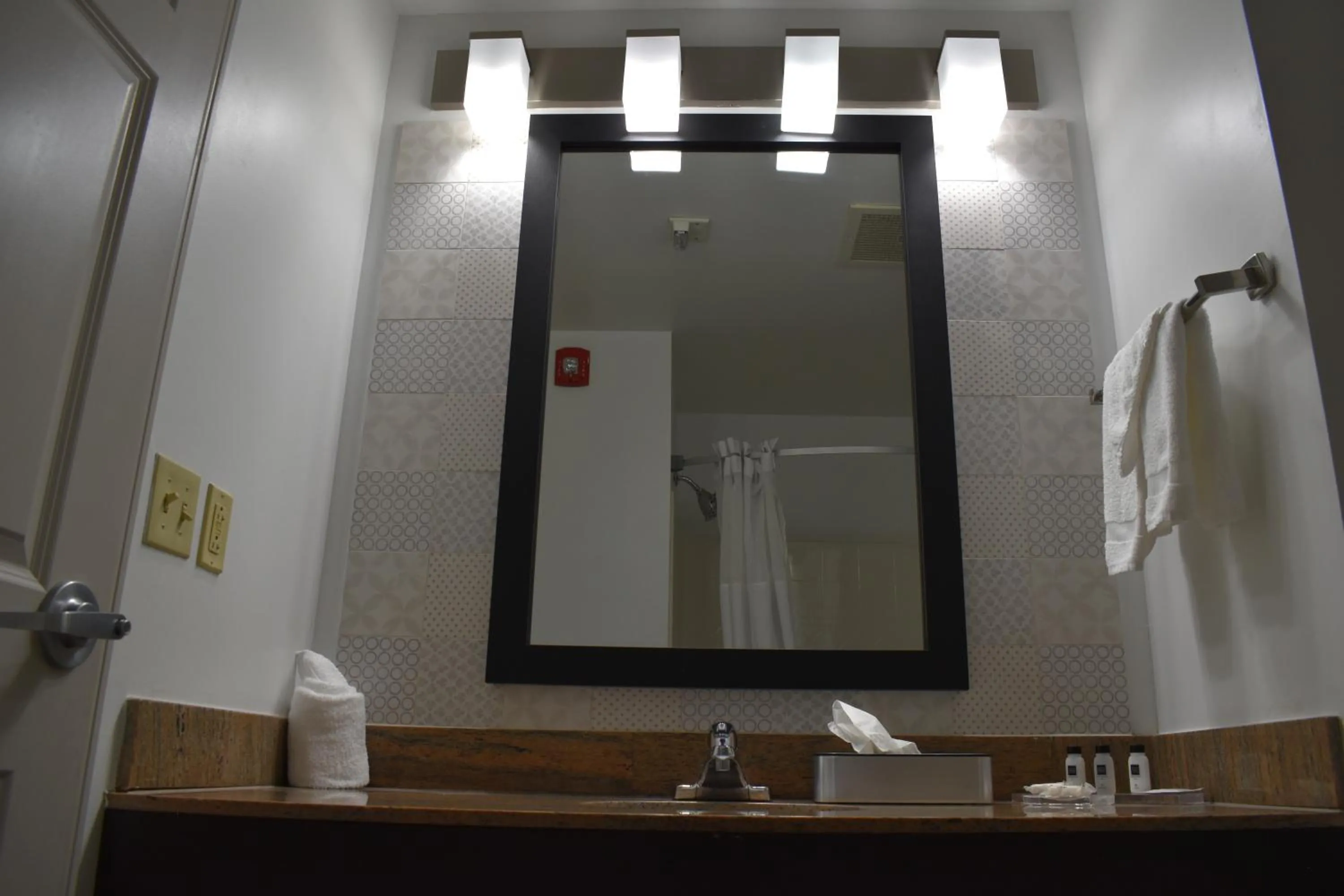 Shower in Country Inn & Suites by Radisson, Hagerstown, MD