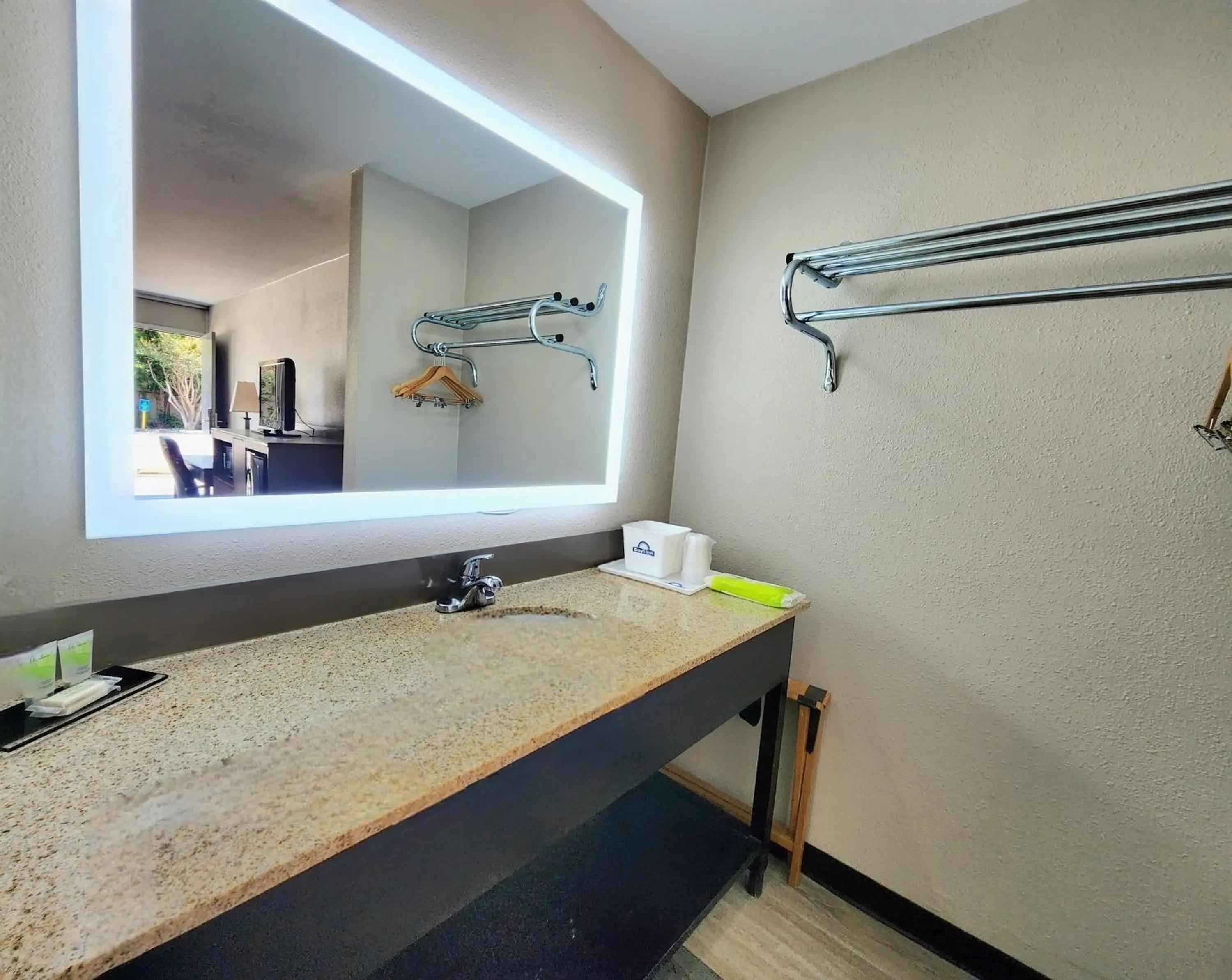 Bathroom in Days Inn by Wyndham Seguin TX