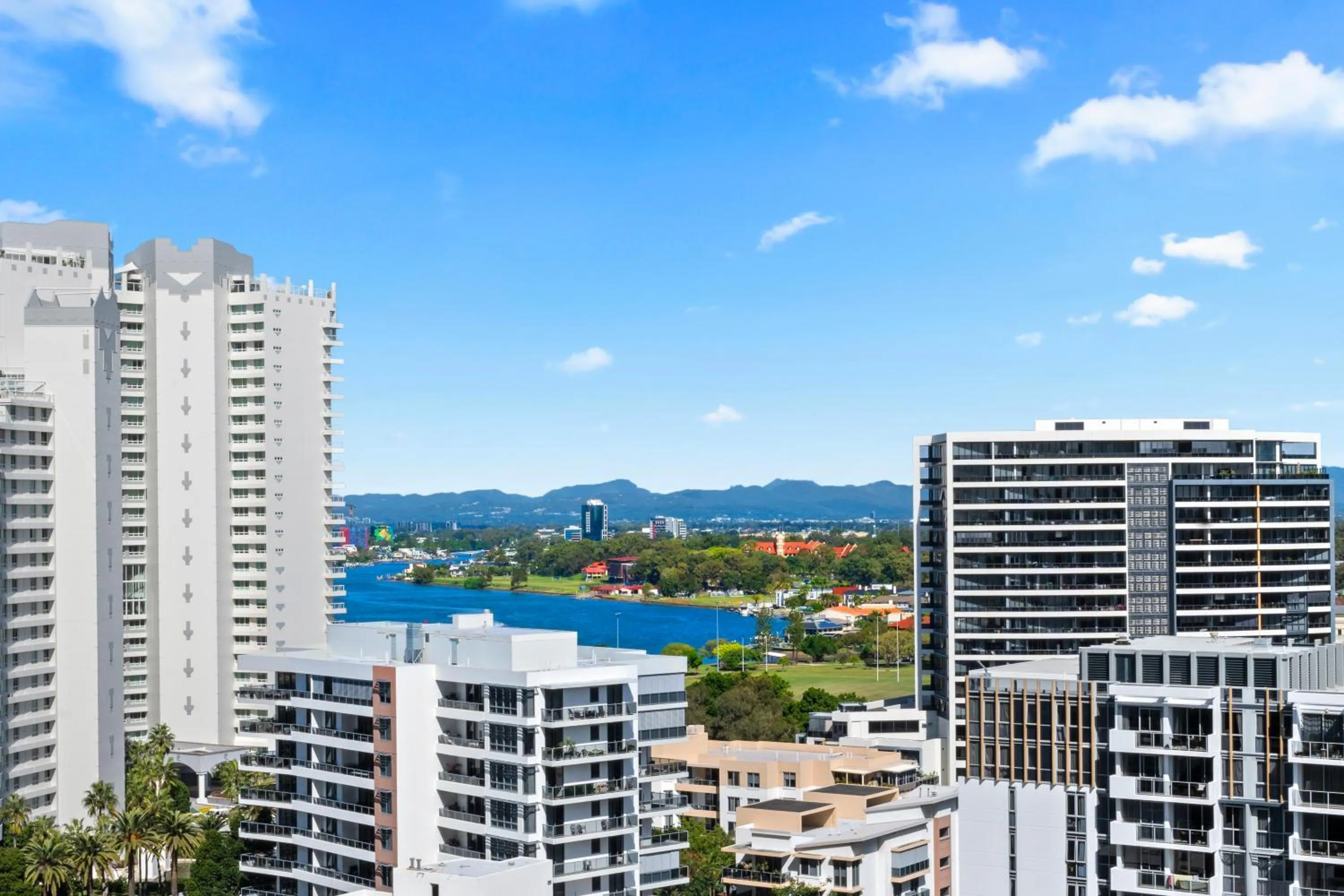 City view in Brighton Shores