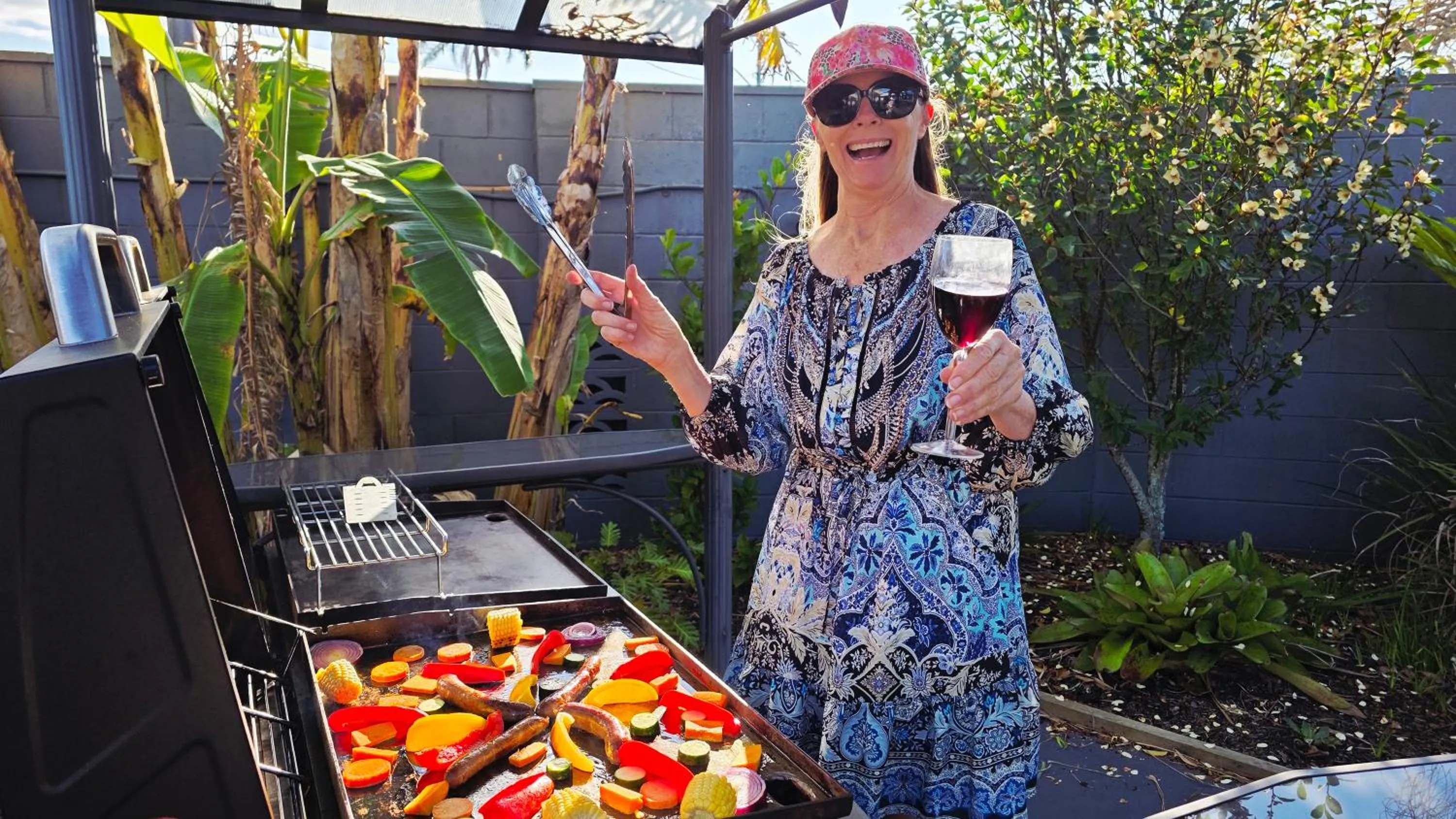 BBQ facilities in Almare Tourist Motel