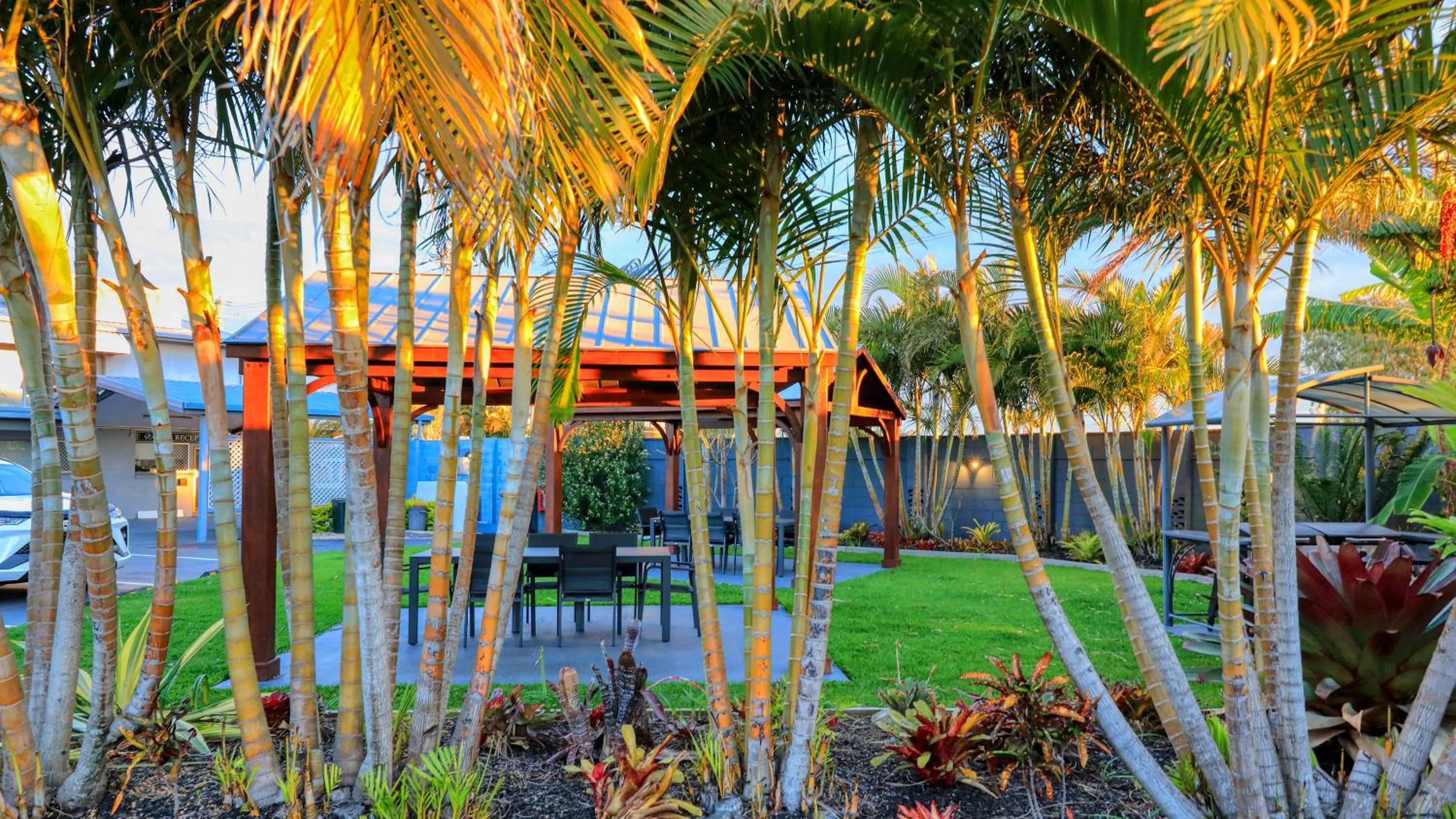 Garden in Almare Tourist Motel