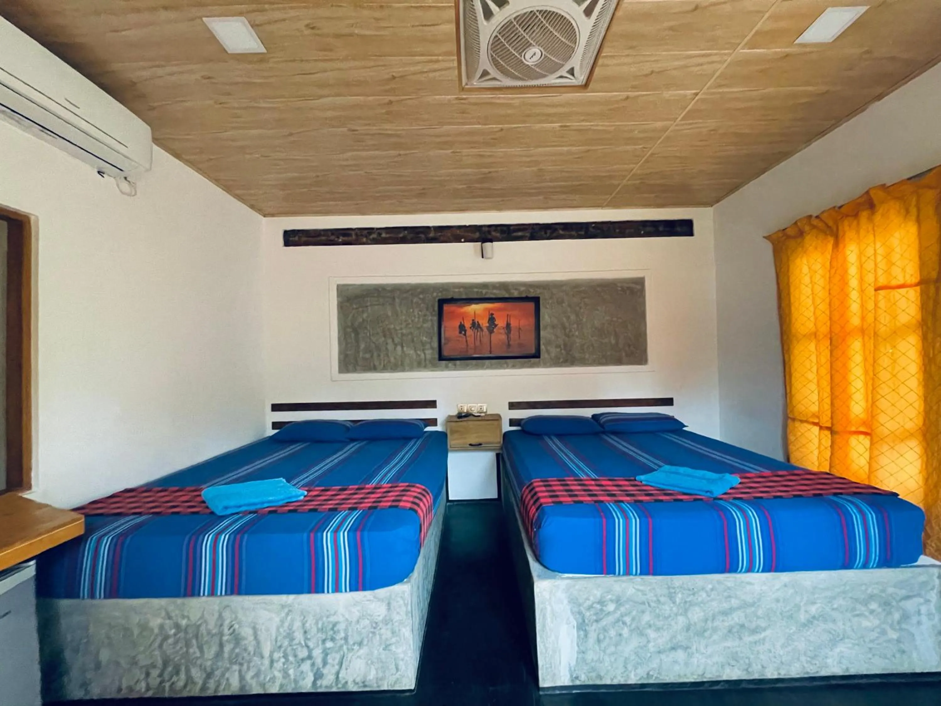 Bed in Green Cottage