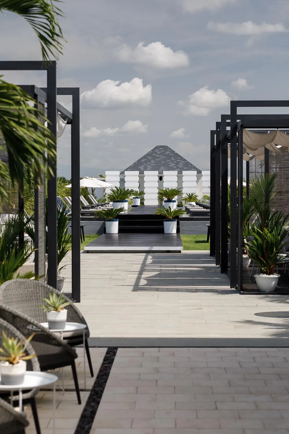 Property building in Kanvaz Village Resort Seminyak