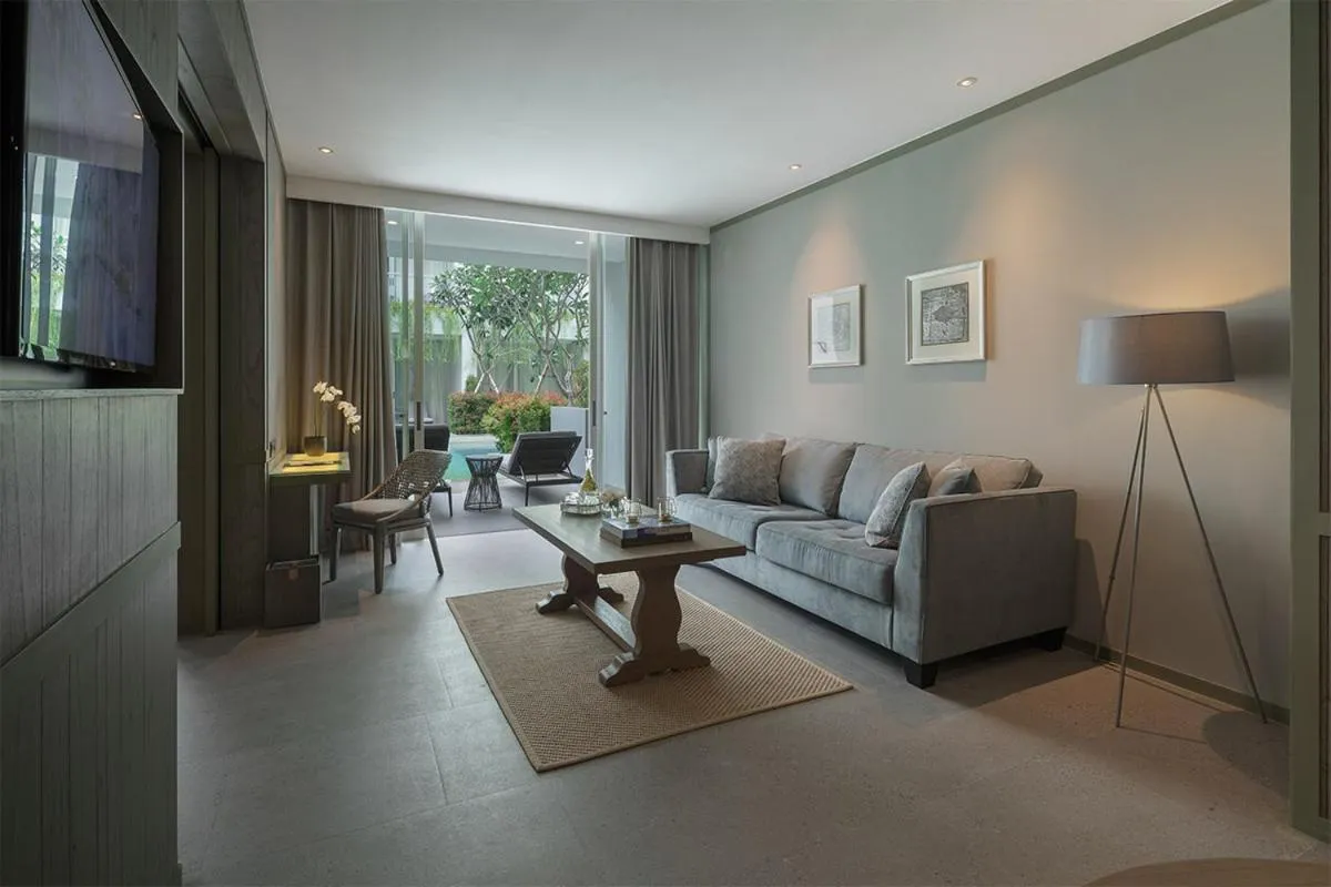Living room in Kanvaz Village Resort Seminyak