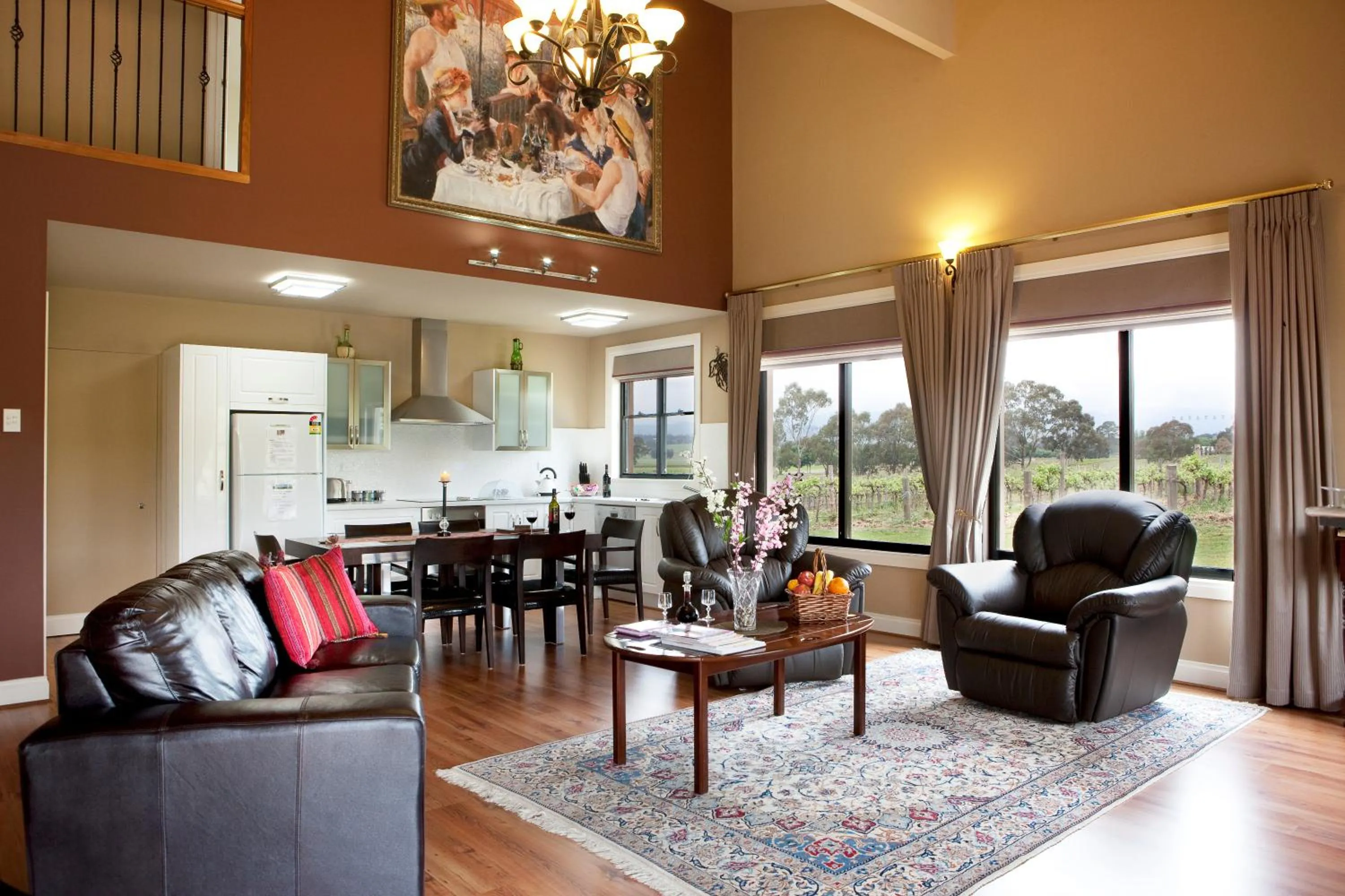 Living room in Barossa Shiraz Estate