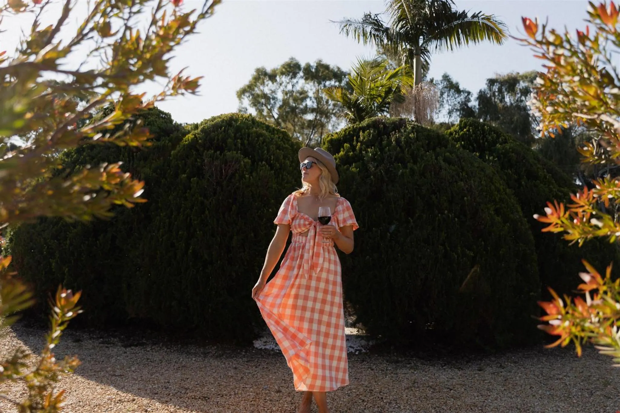 Garden in Barossa Shiraz Estate