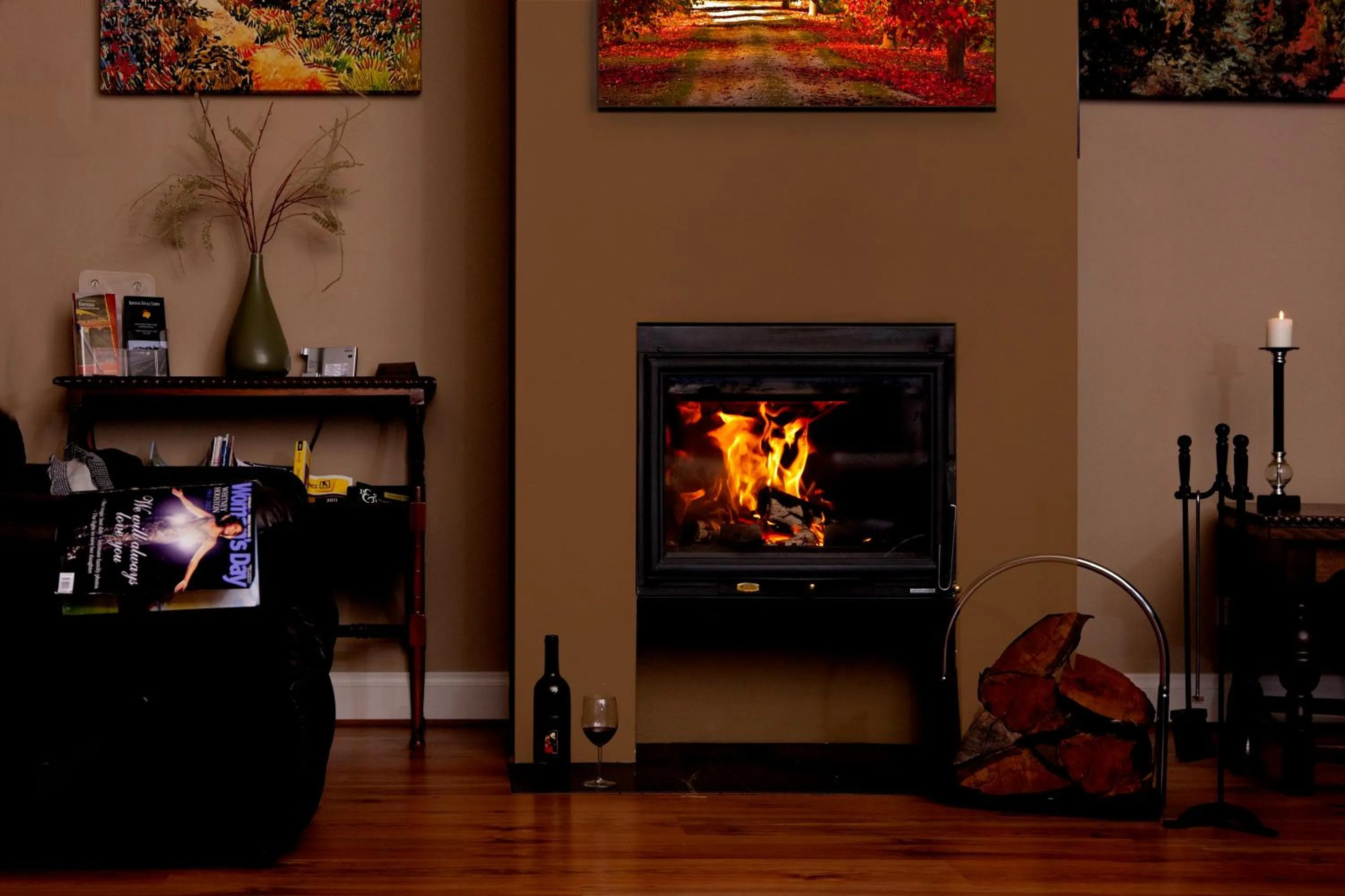 Living room in Barossa Shiraz Estate