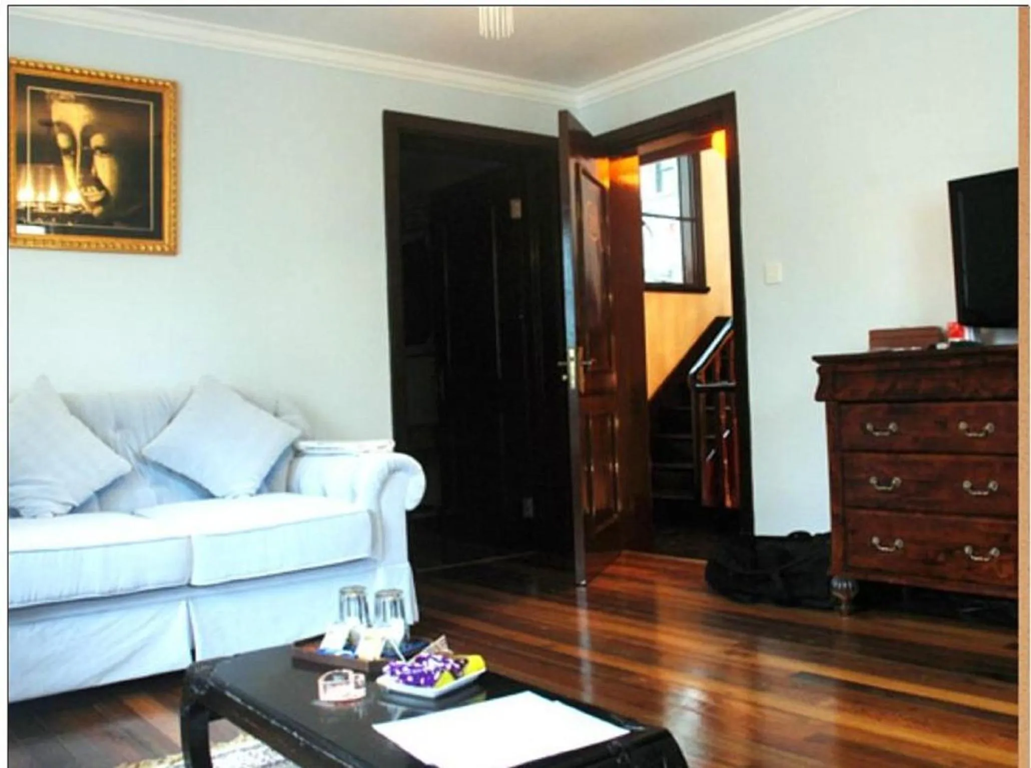 Living room in Kevin's Old House