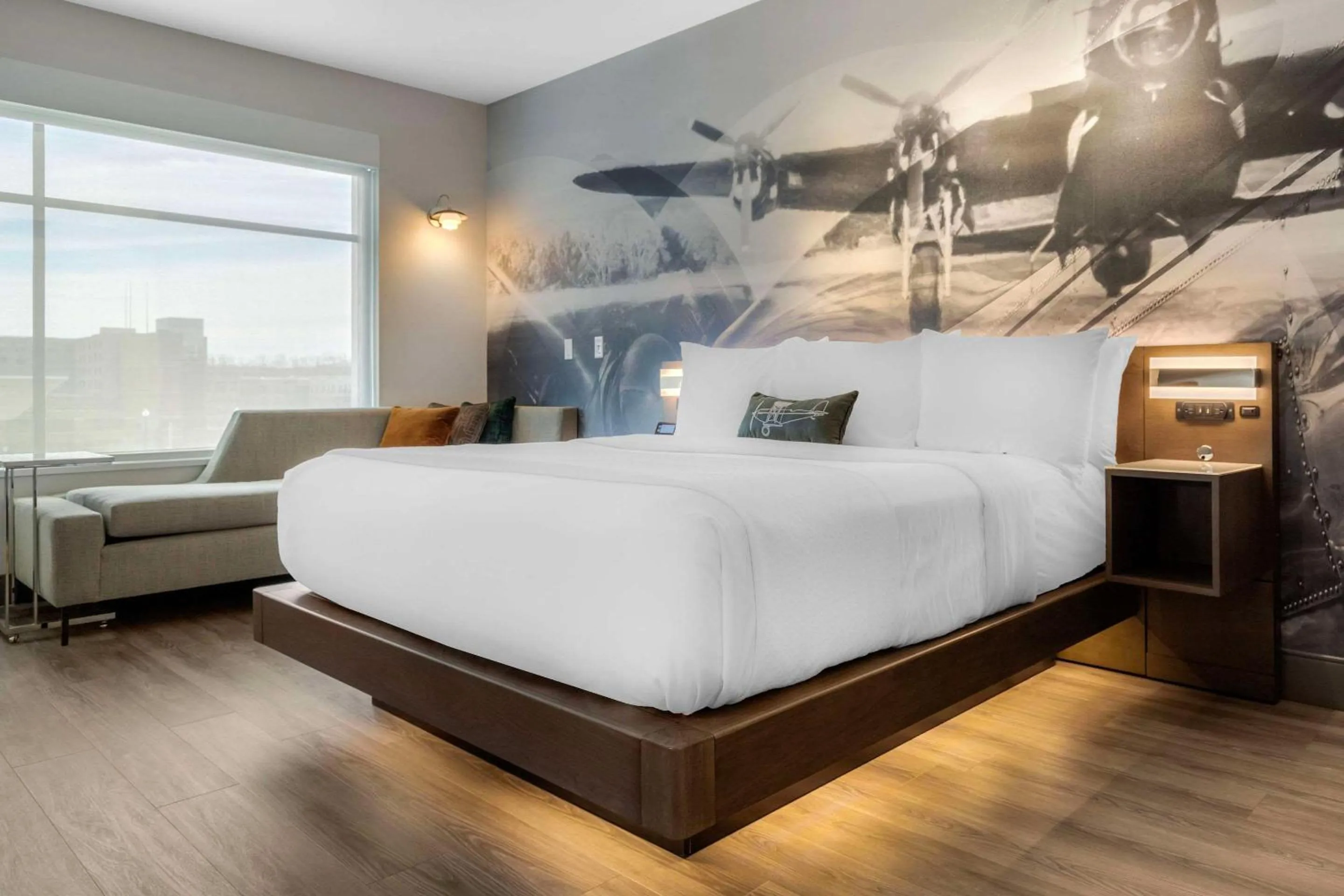 Bedroom, Bed in Cambria Hotel - Arundel Mills BWI Airport