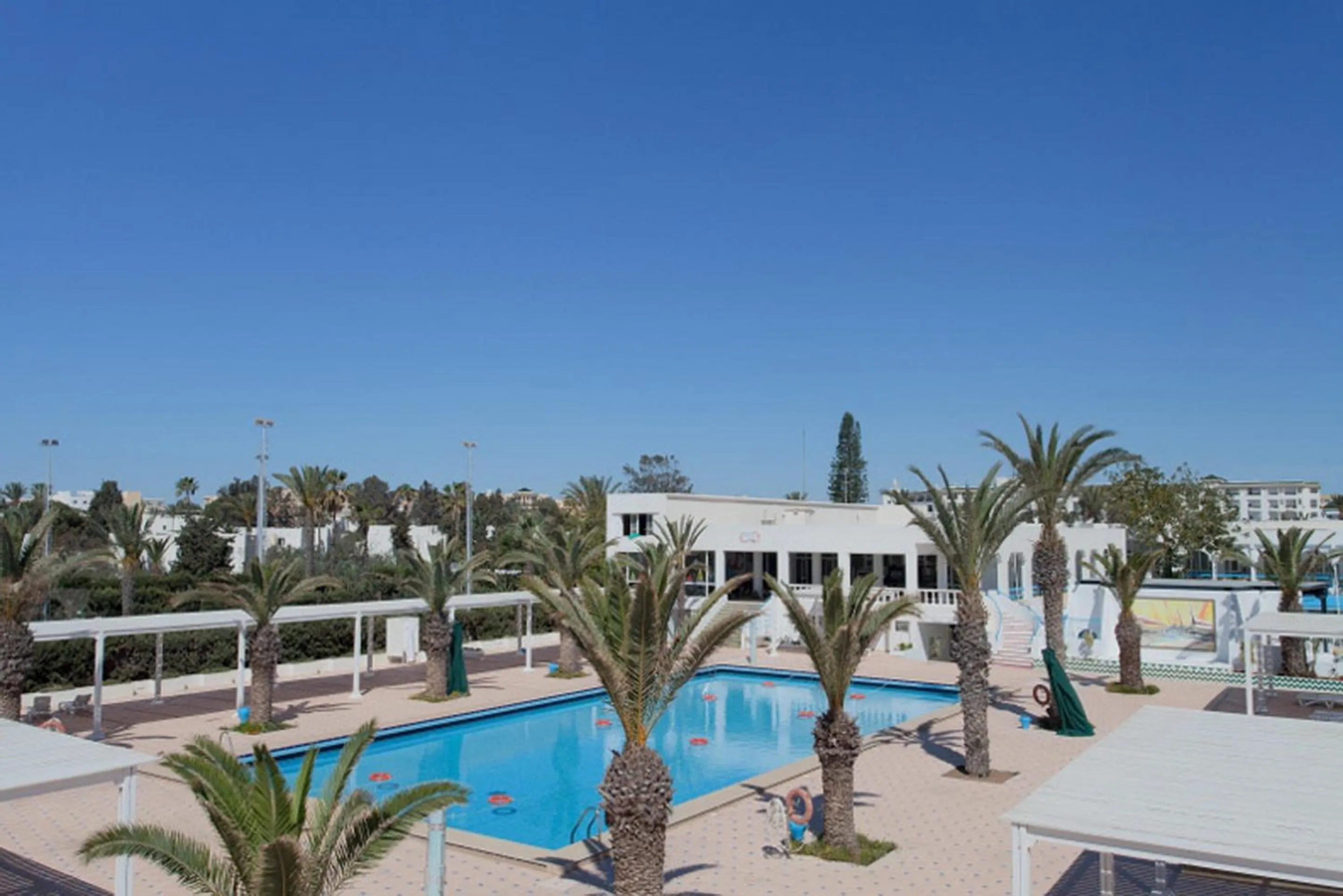 Swimming pool in El Mouradi Club Selima