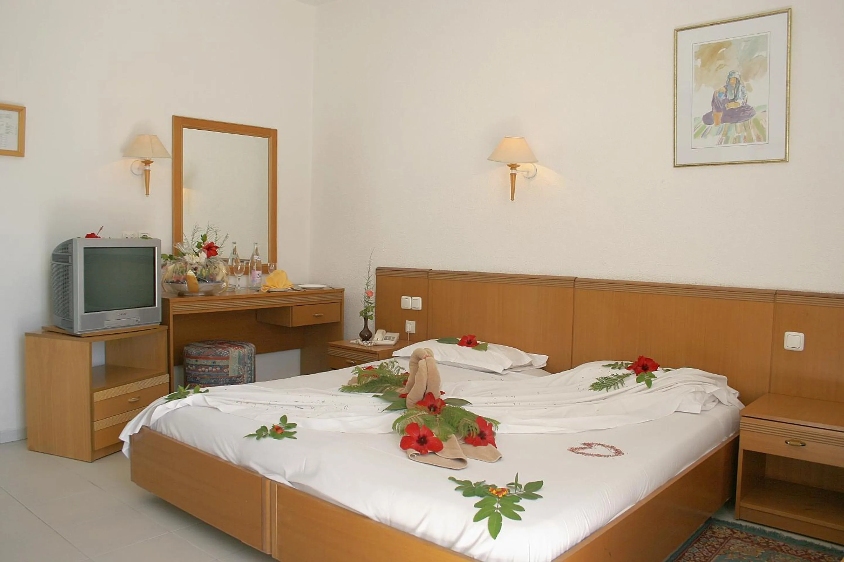 Bedroom, Bed in El Mouradi Club Selima