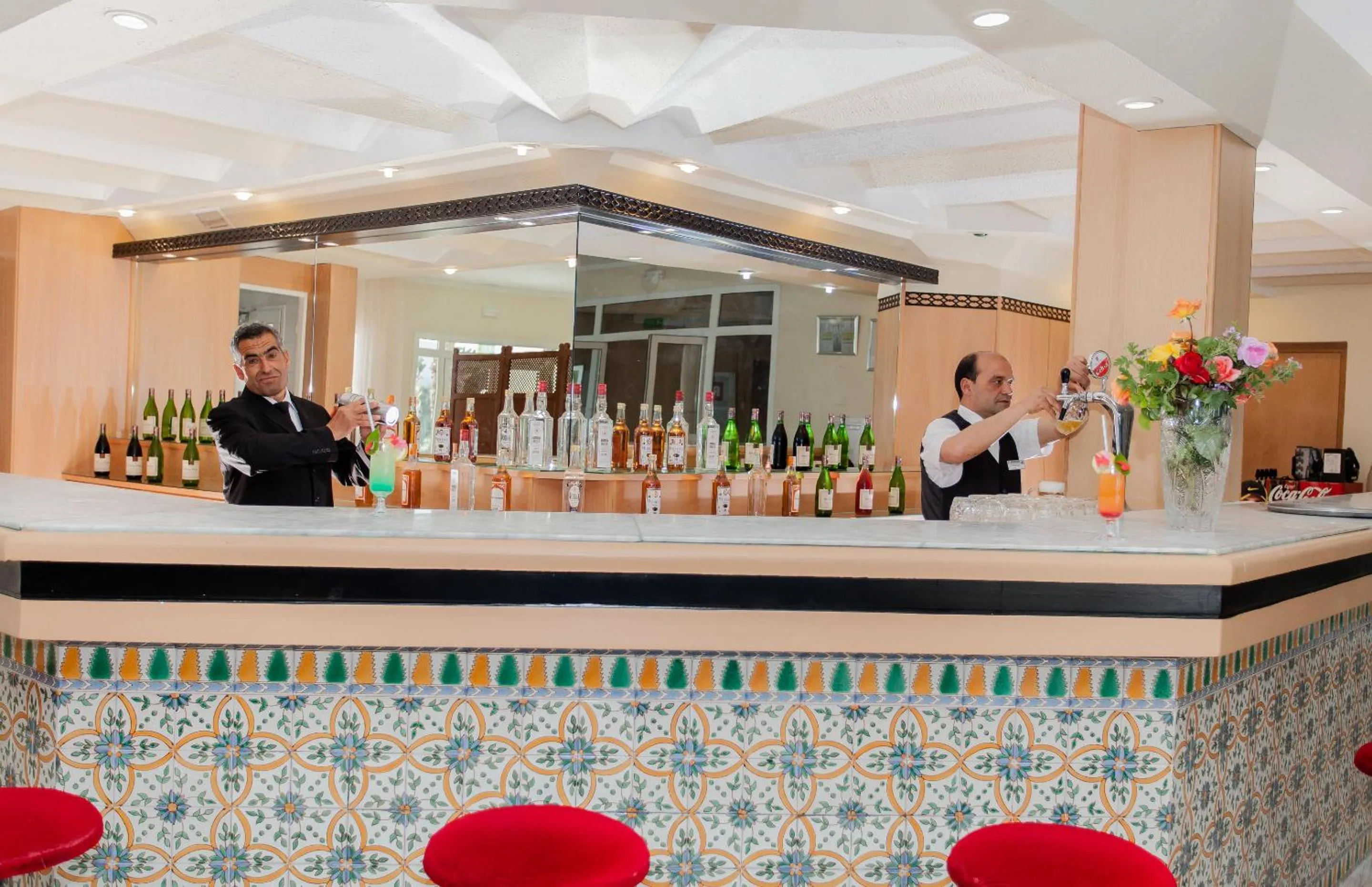 Lounge or bar in El Mouradi Club Selima