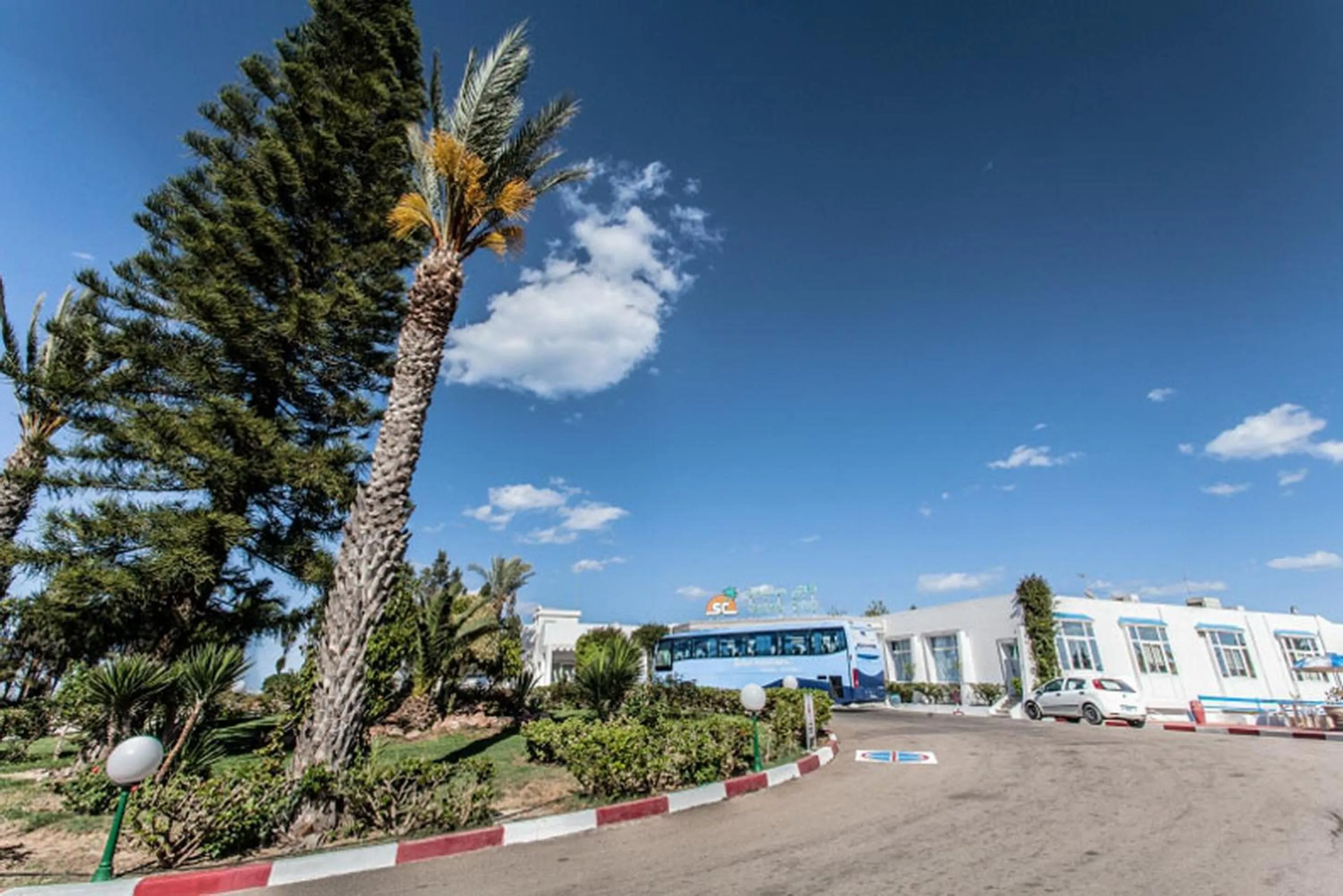 Facade/entrance in El Mouradi Club Selima