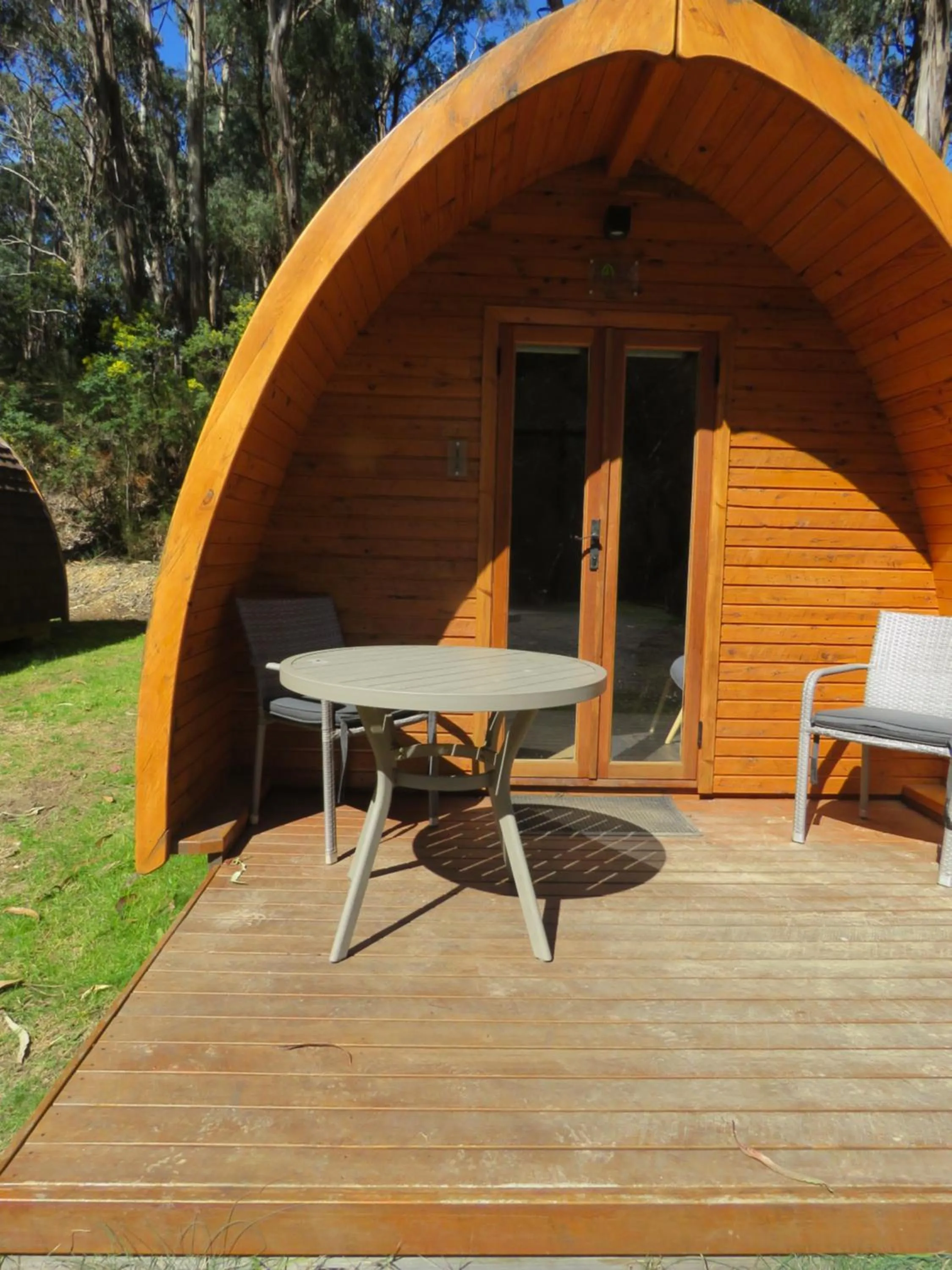 Facade/entrance in Beechworth Holiday Park