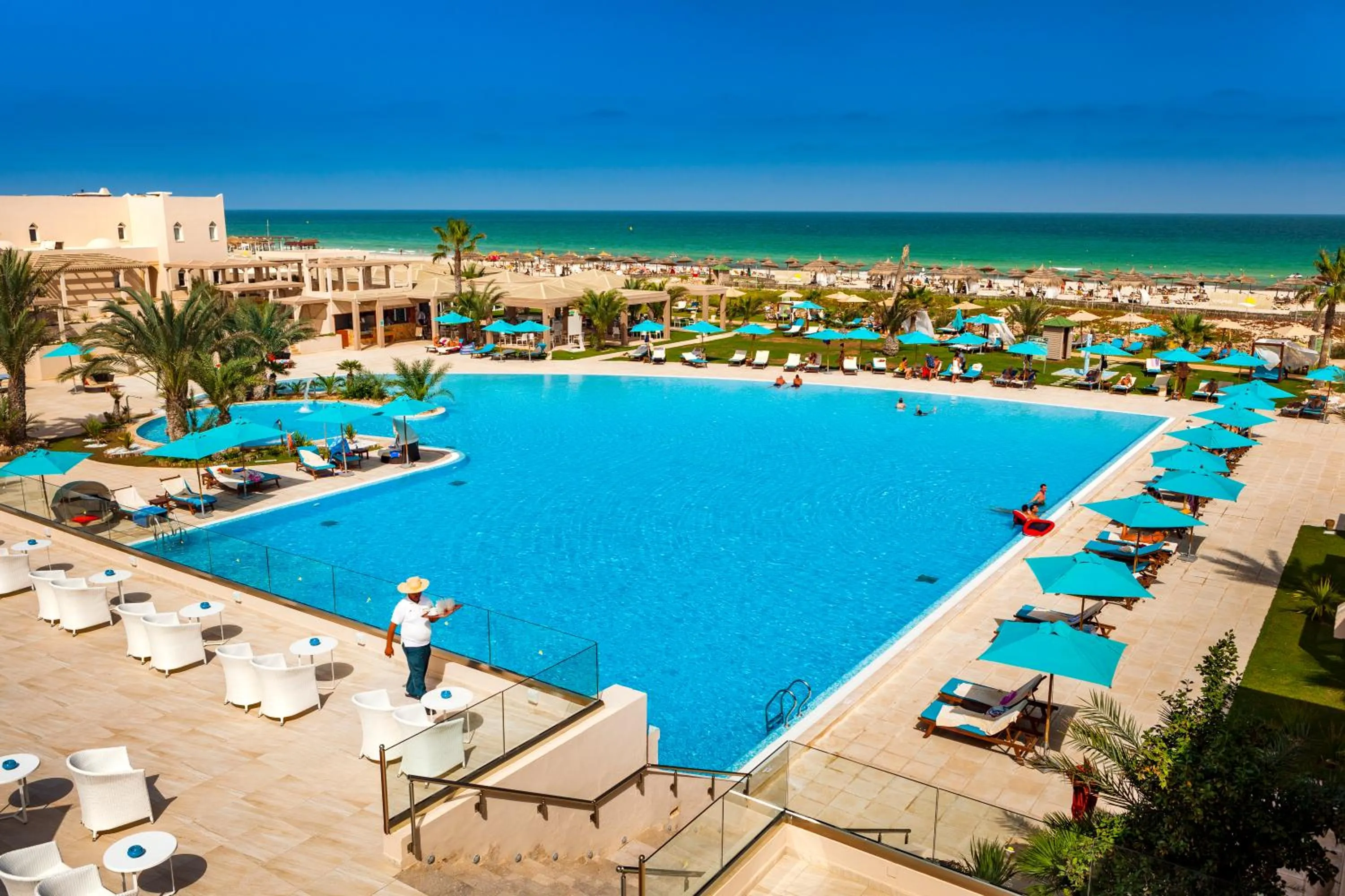 Pool view in TUI BLUE Palm Beach Palace Djerba - Adult Only