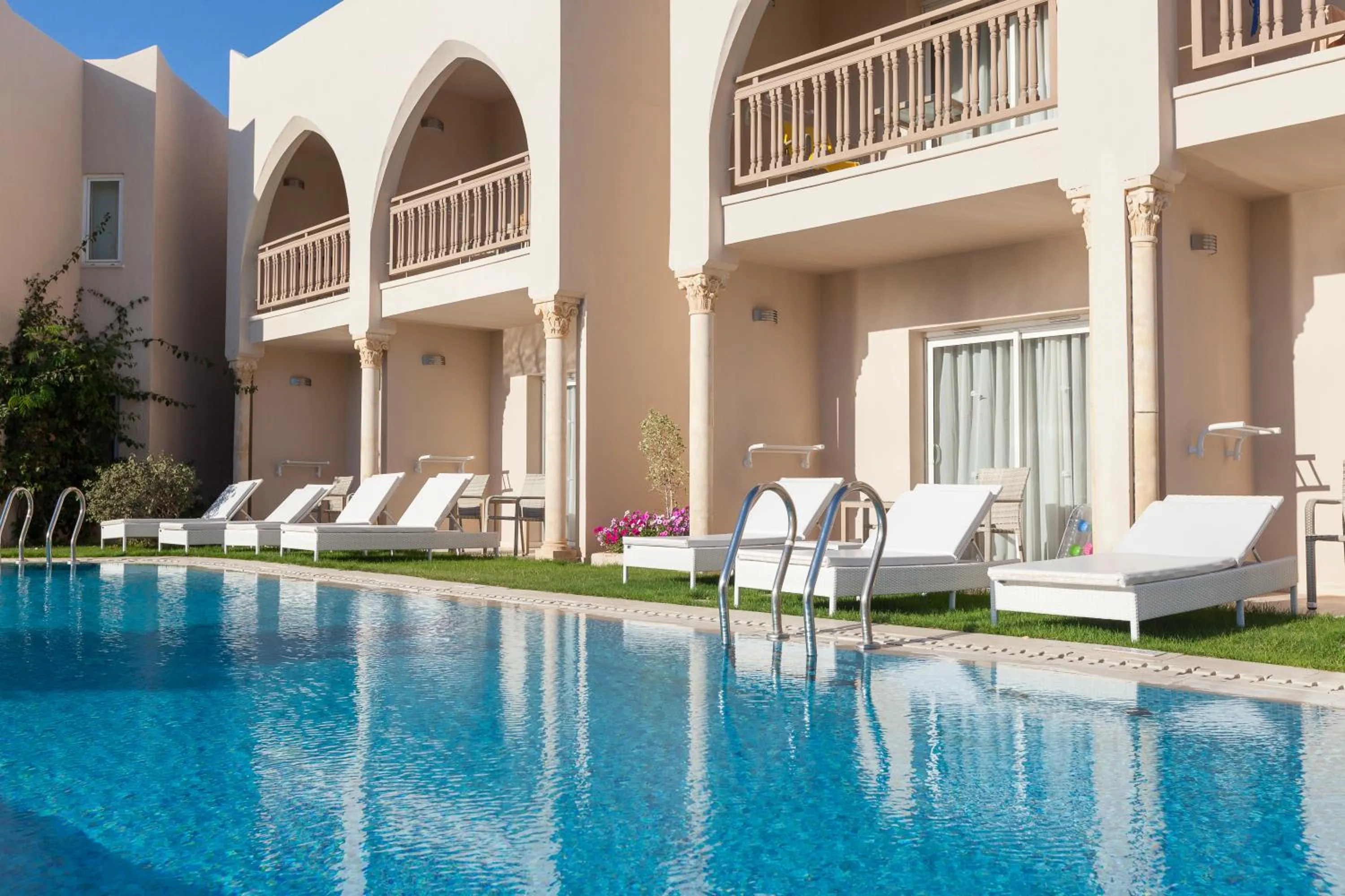 Pool view in TUI BLUE Palm Beach Palace Djerba - Adult Only