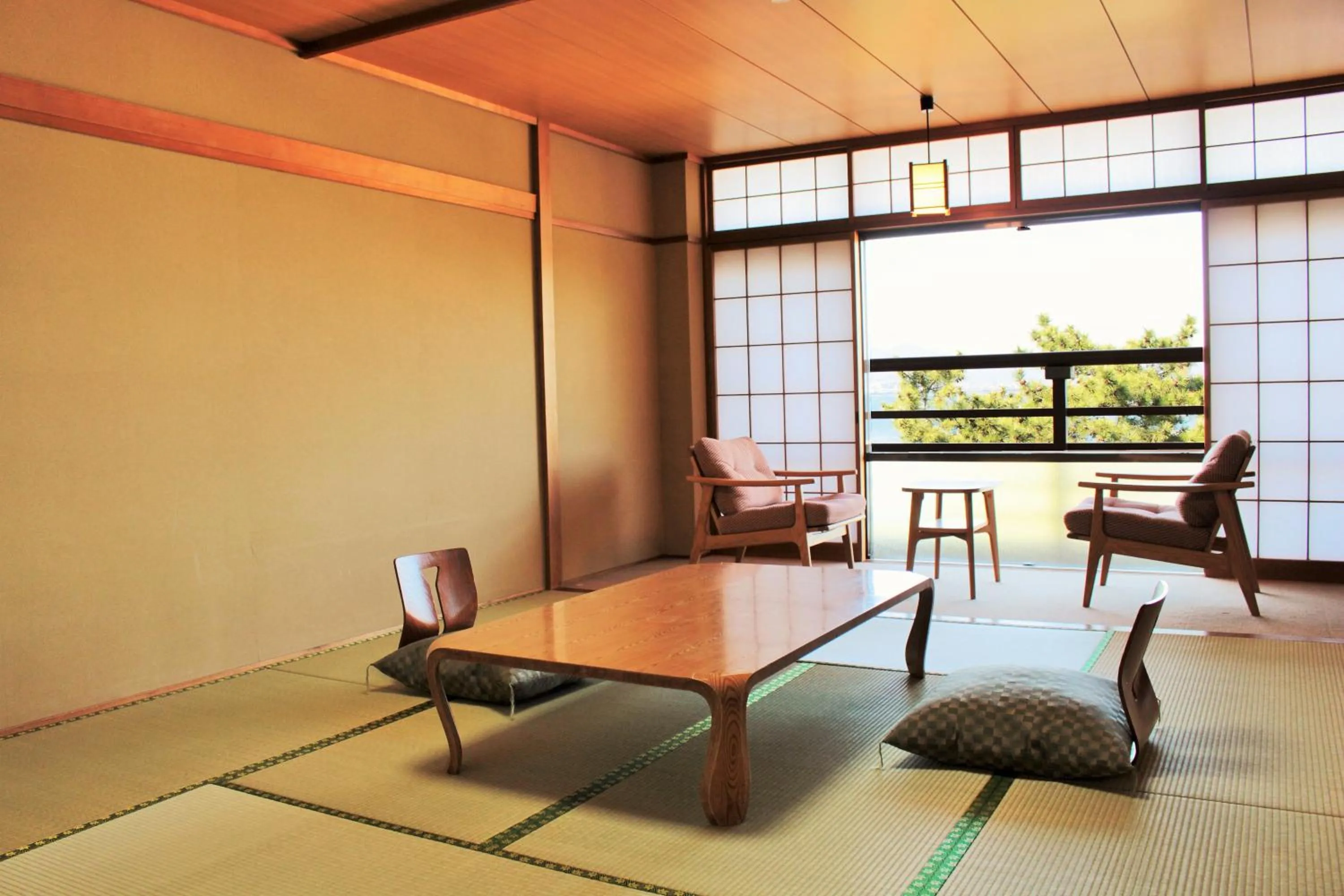 Photo of the whole room in Miyajima Seaside Hotel
