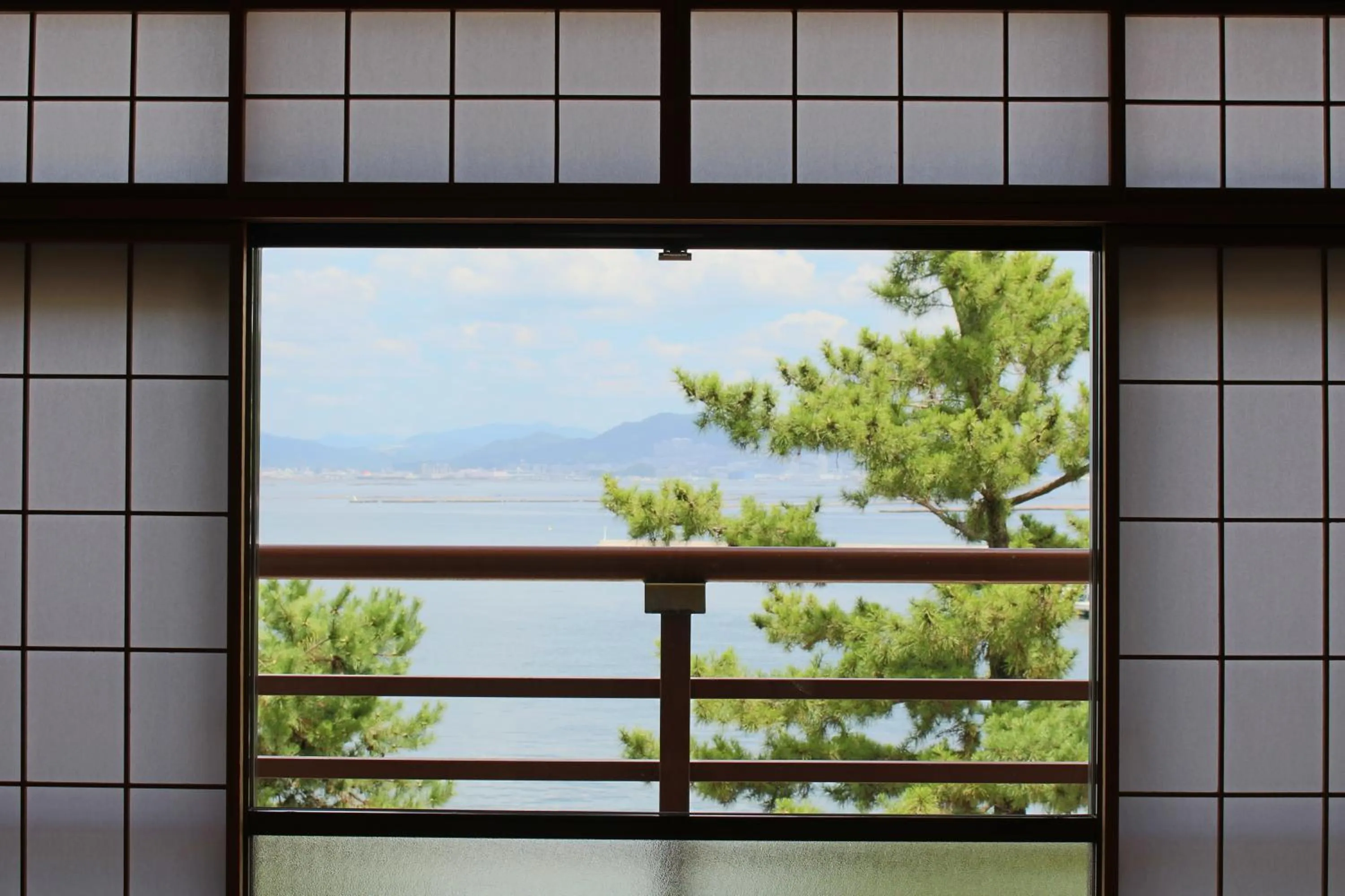 Sea view in Miyajima Seaside Hotel