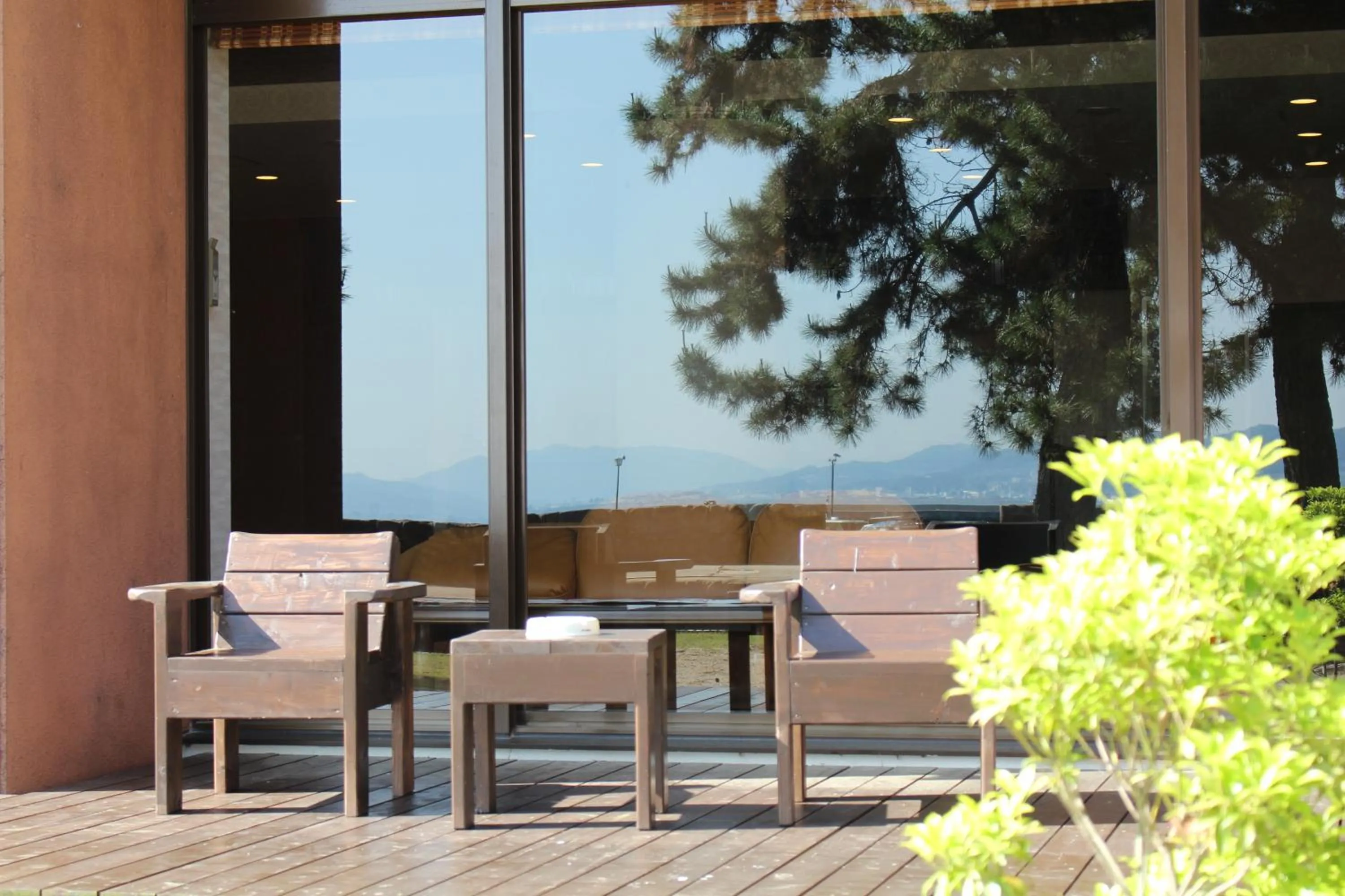 Balcony/Terrace in Miyajima Seaside Hotel