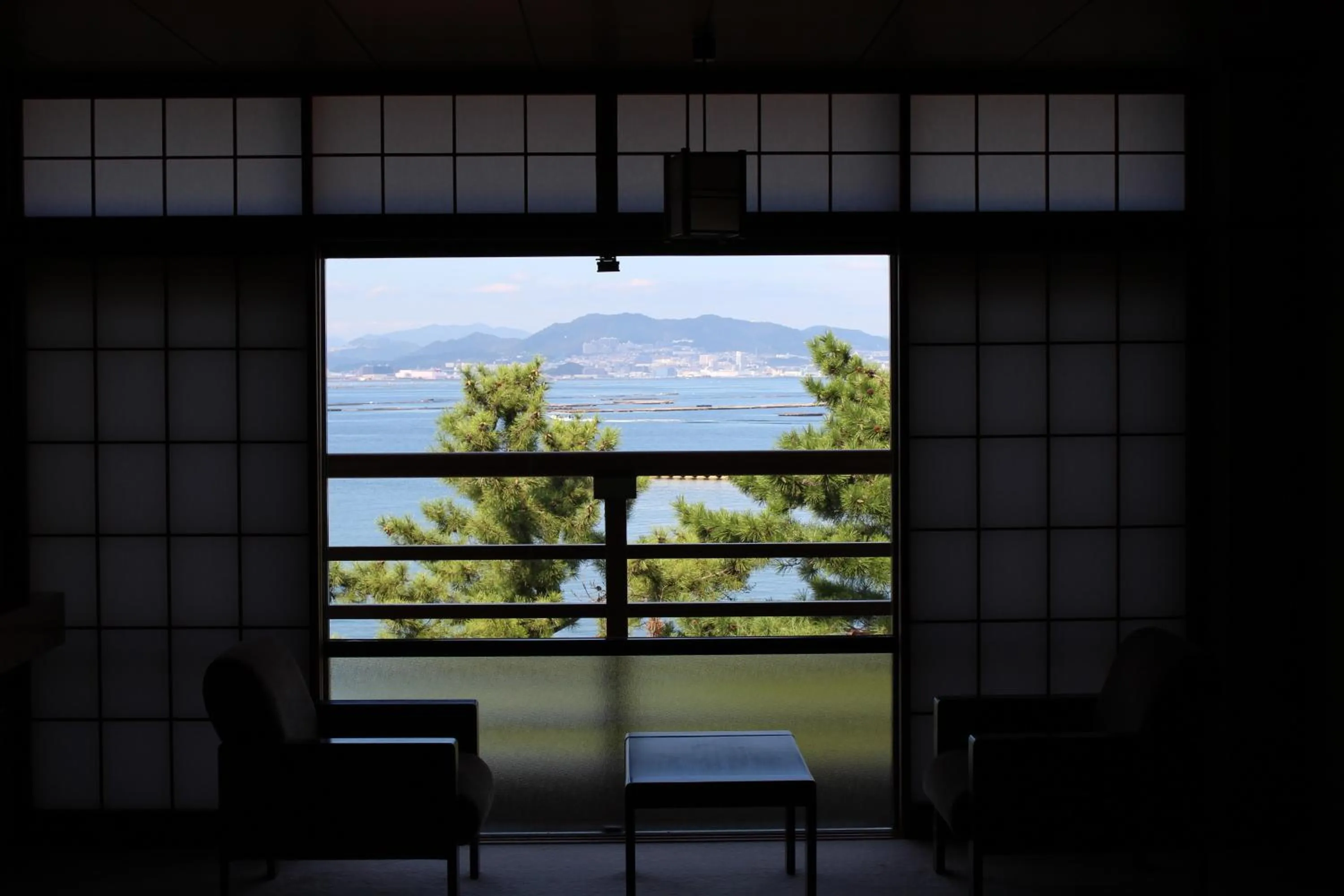 Sea view in Miyajima Seaside Hotel