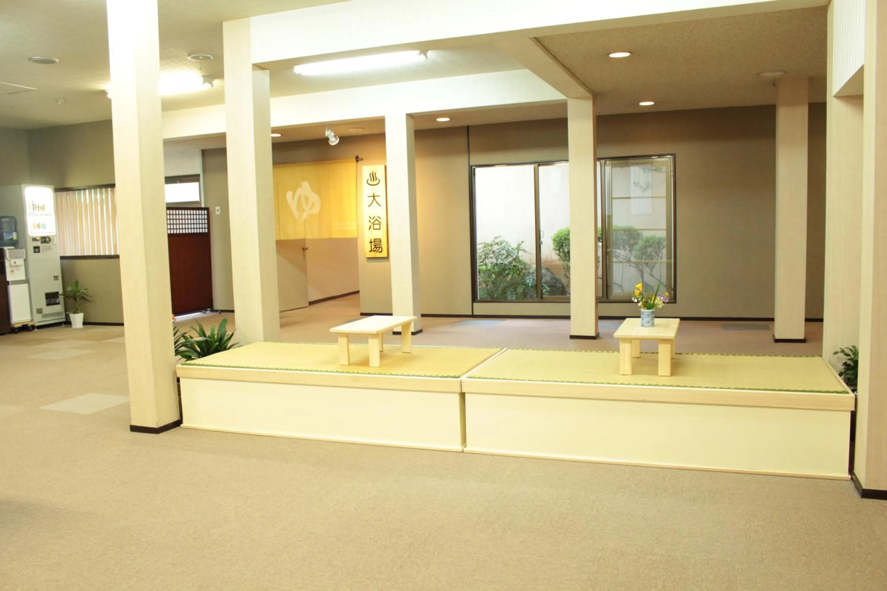 Lobby or reception in Miyajima Seaside Hotel