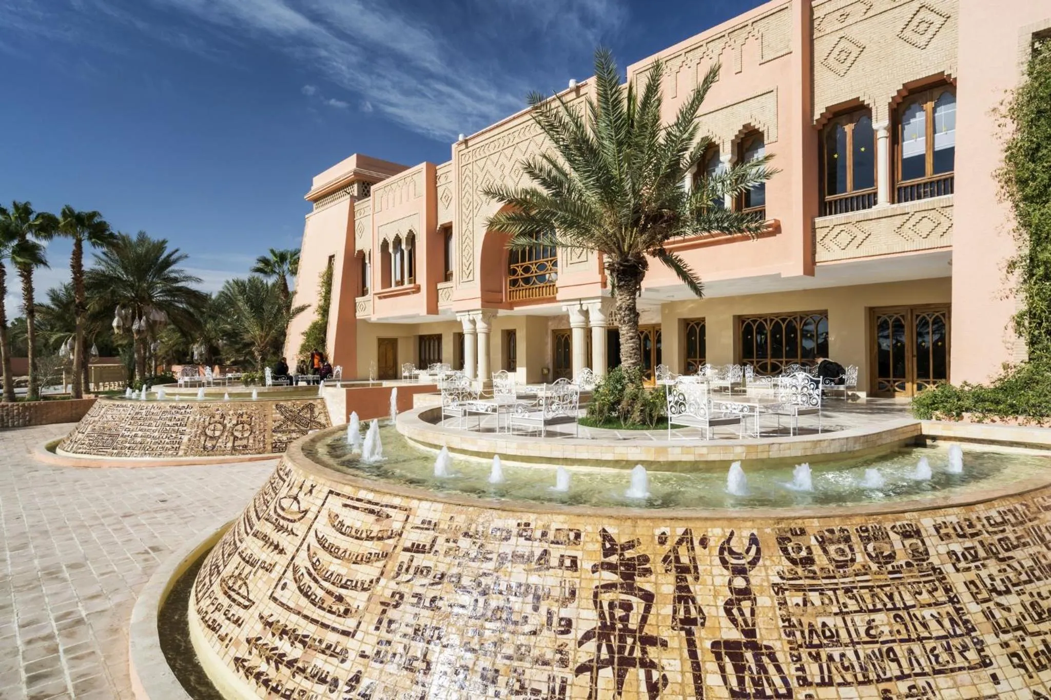 Facade/entrance in Palm Beach Palace Tozeur