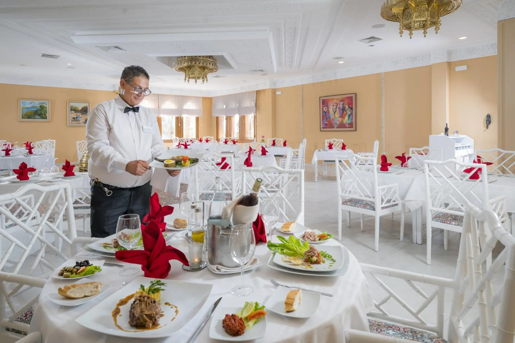 Restaurant/places to eat in Palm Beach Palace Tozeur