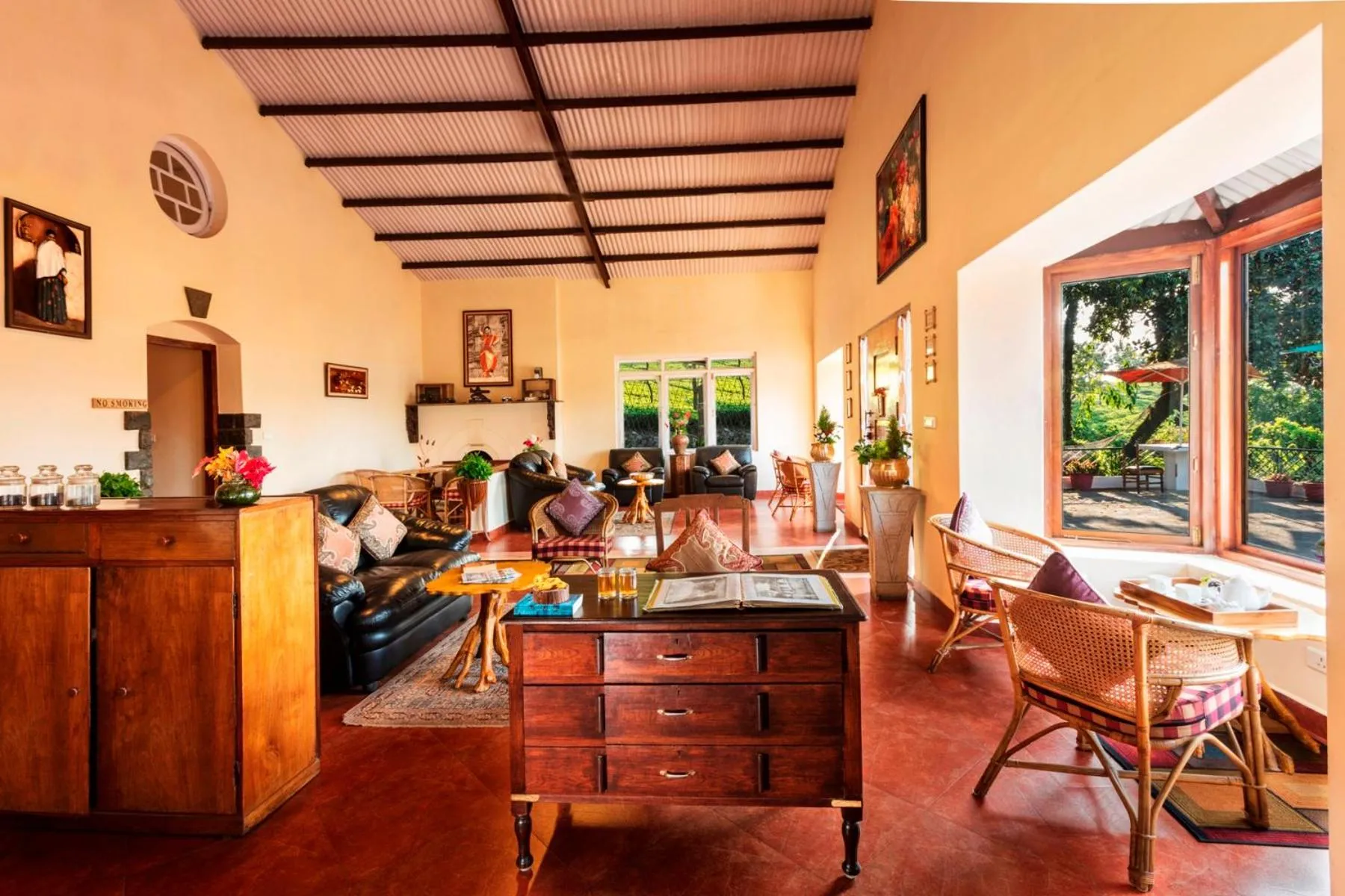 Lobby or reception in Teanest by Nature Resorts and Stays