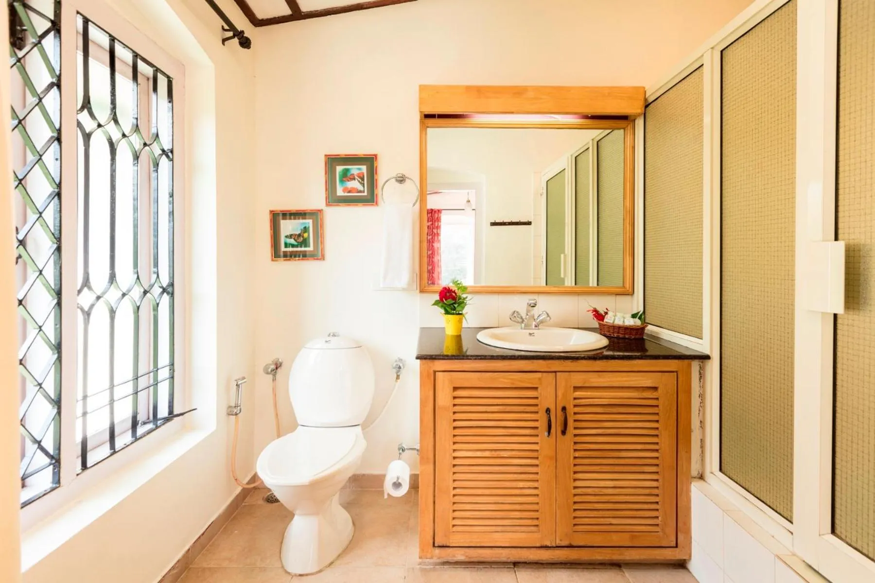 Bathroom in Teanest by Nature Resorts and Stays