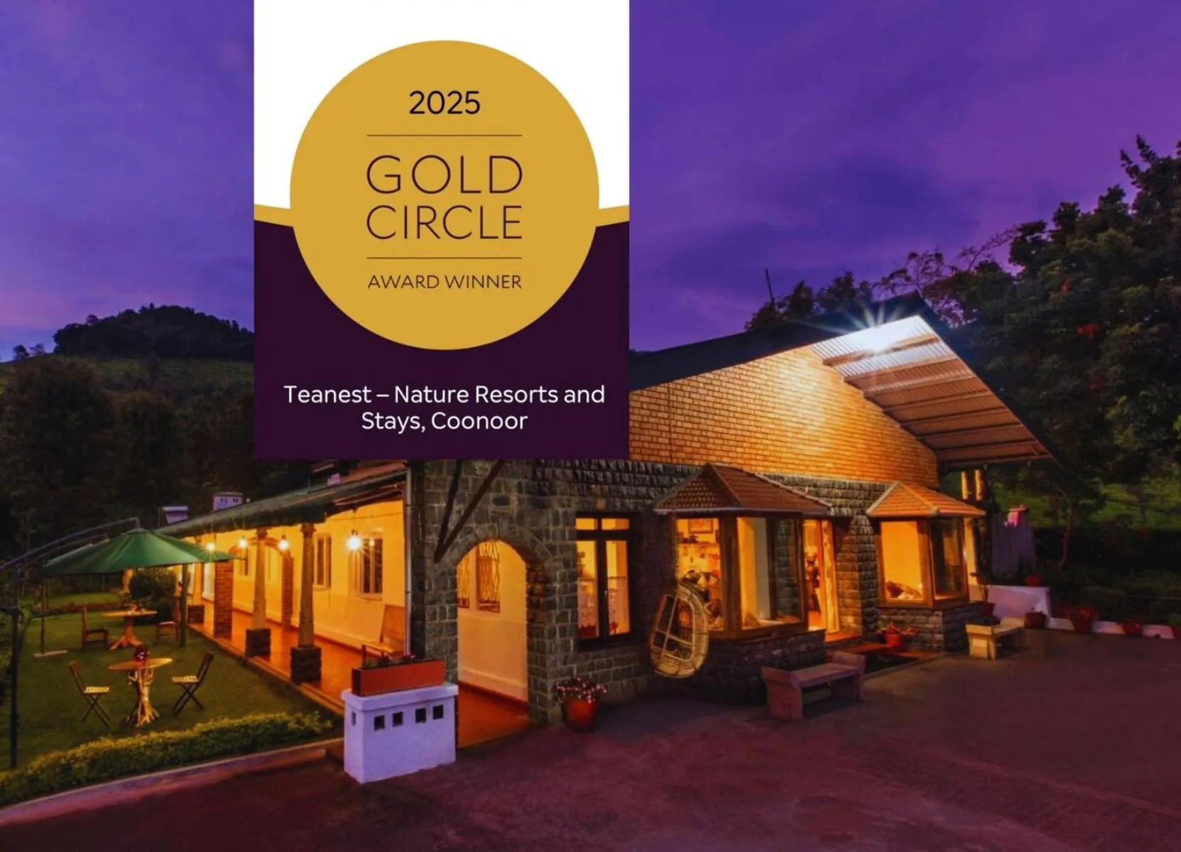 Property building in Teanest by Nature Resorts and Stays