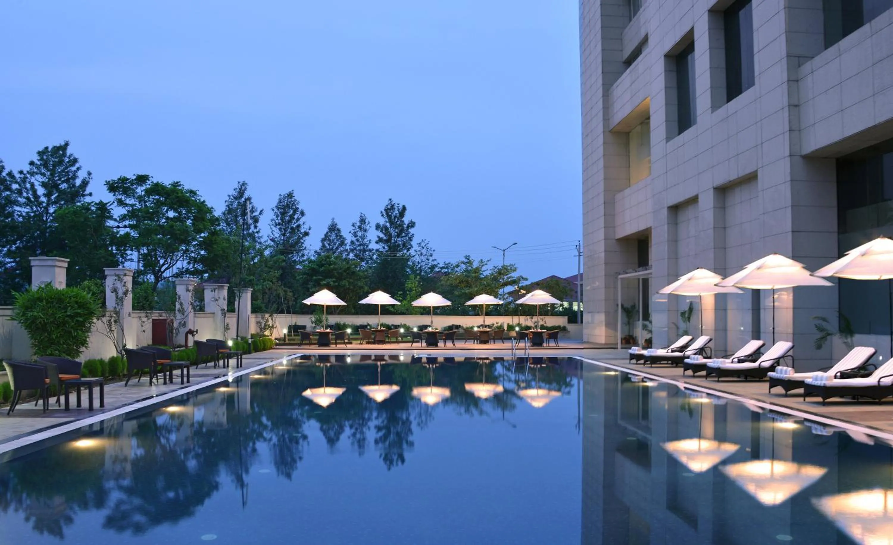 Swimming Pool in Holiday Inn Chandigarh Panchkula, an IHG Hotel