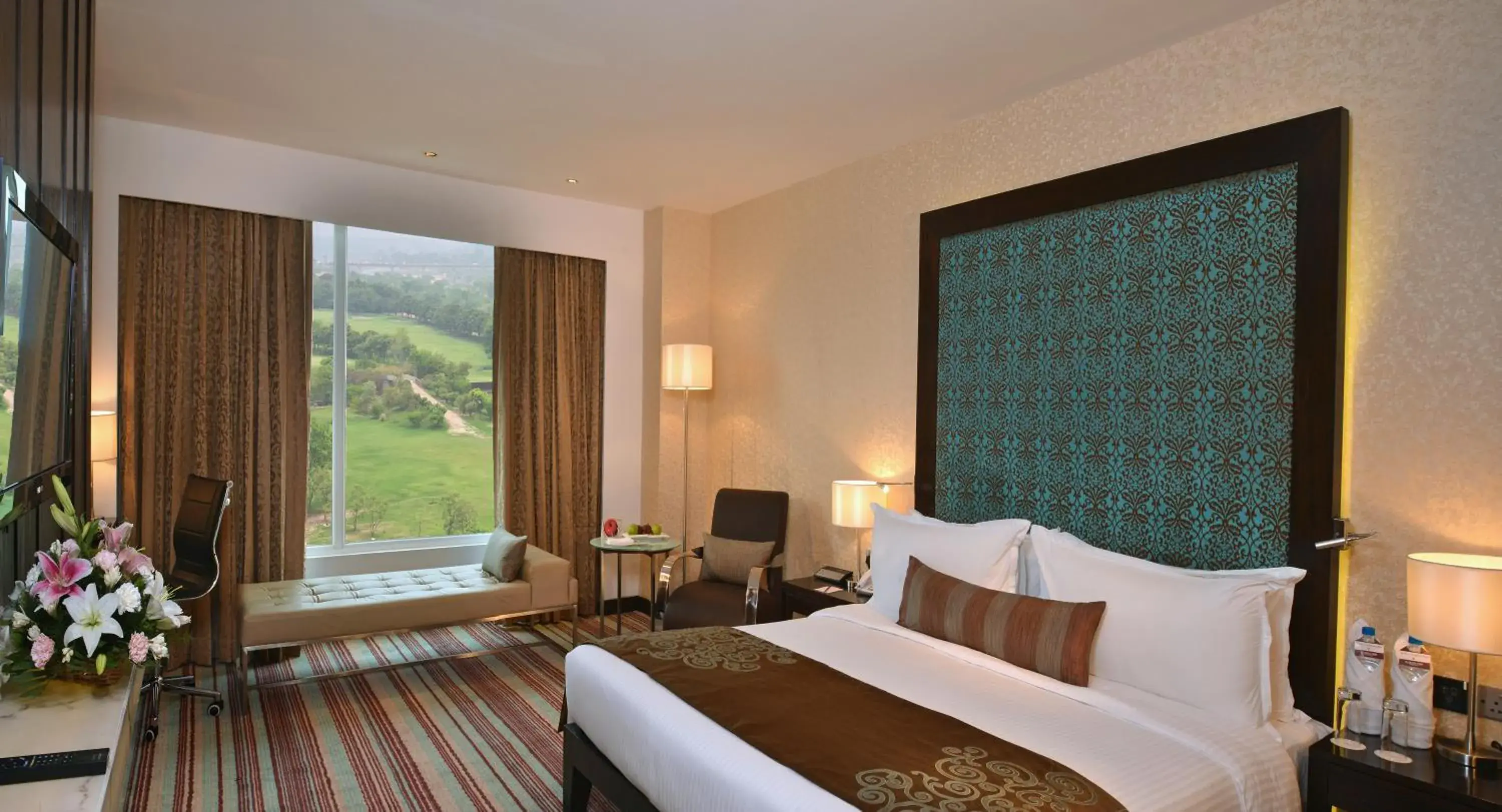 Deluxe King Room - Non-Smoking in Holiday Inn Chandigarh Panchkula, an IHG Hotel Deluxe King Room - Non-Smoking in Holiday Inn Chandigarh Panchkula, an IHG Hotel