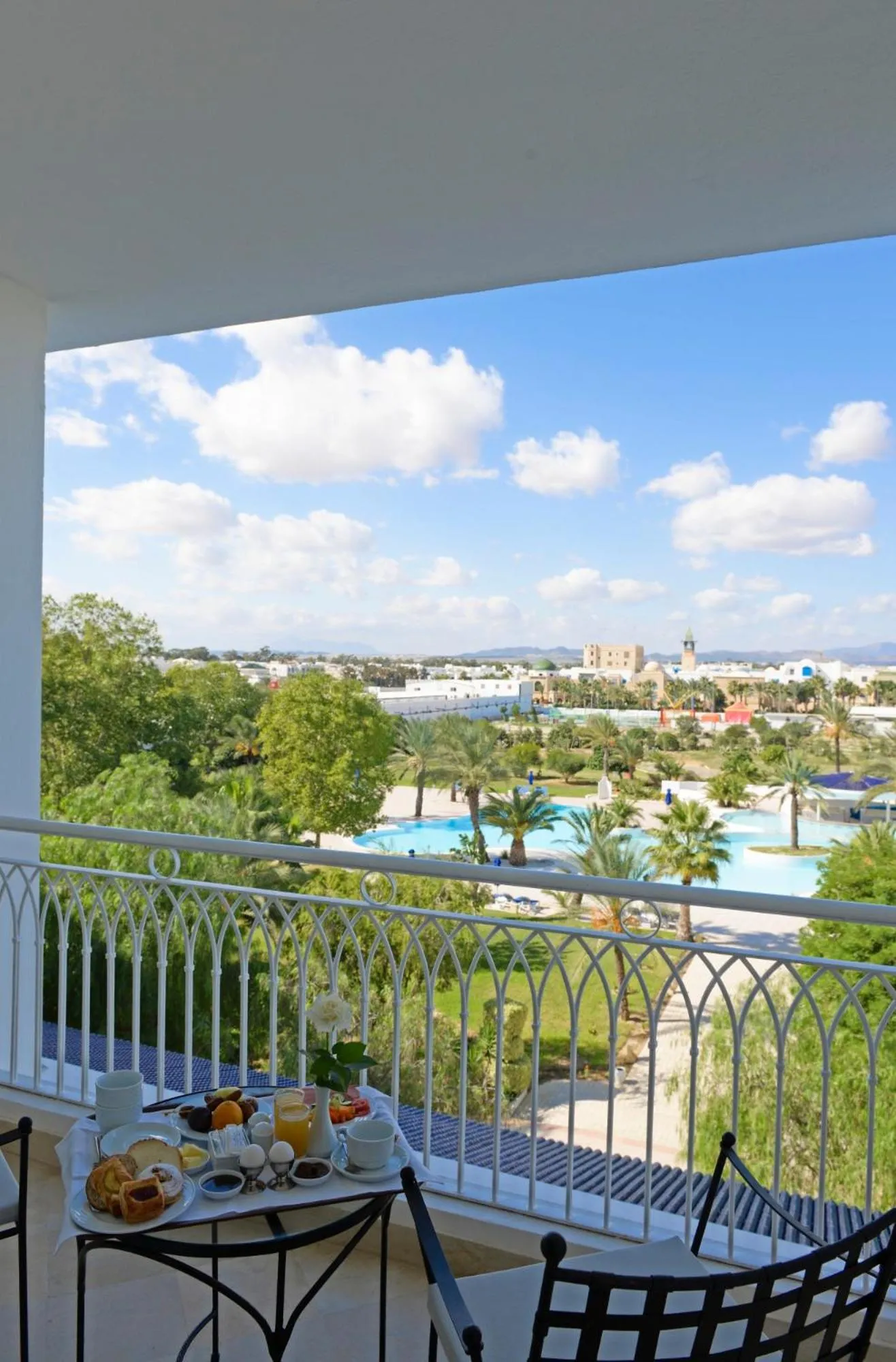 Balcony/Terrace in Vincci Saphir Palace & Spa