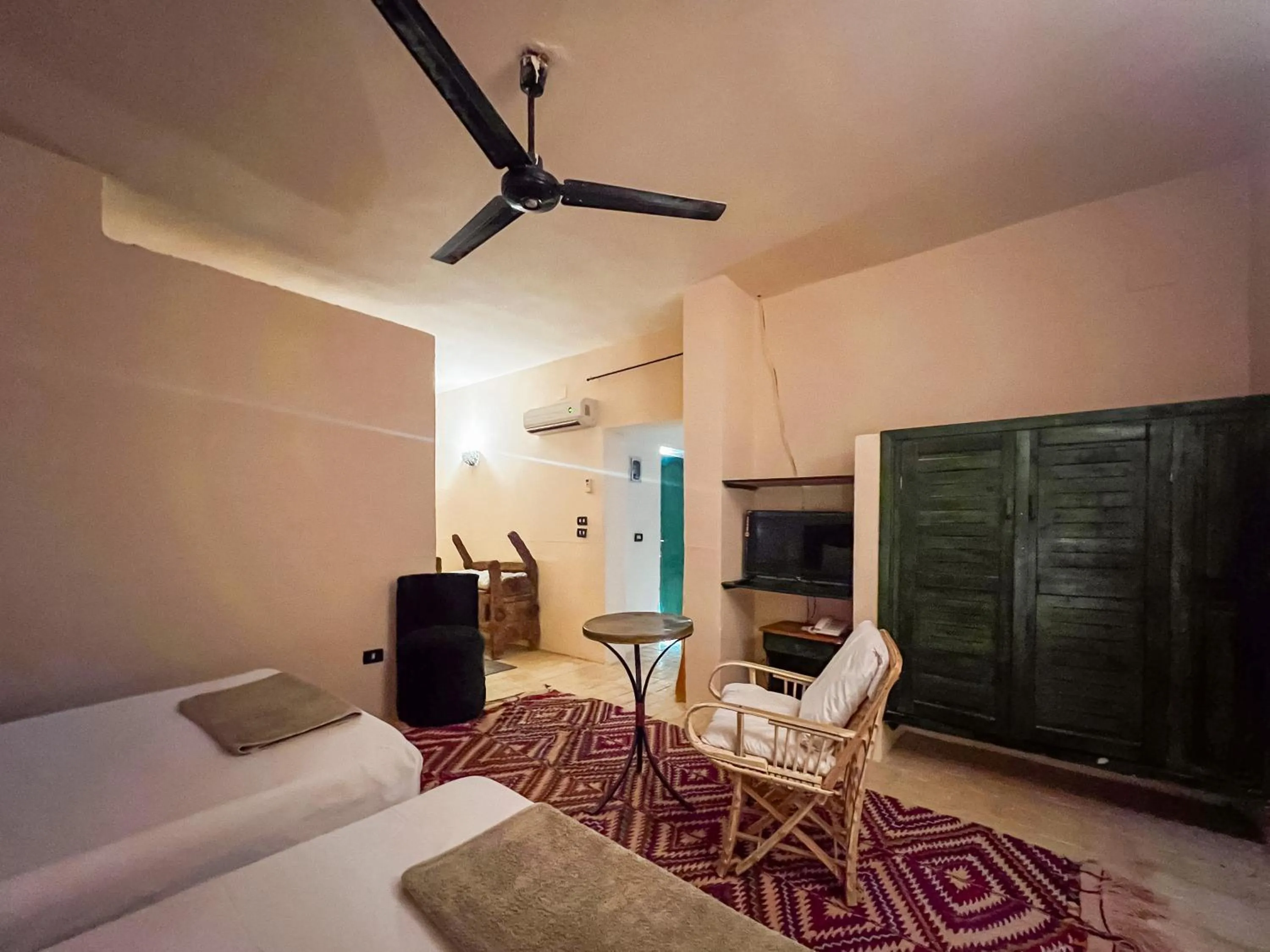 Bed in Siwa Shali Resort