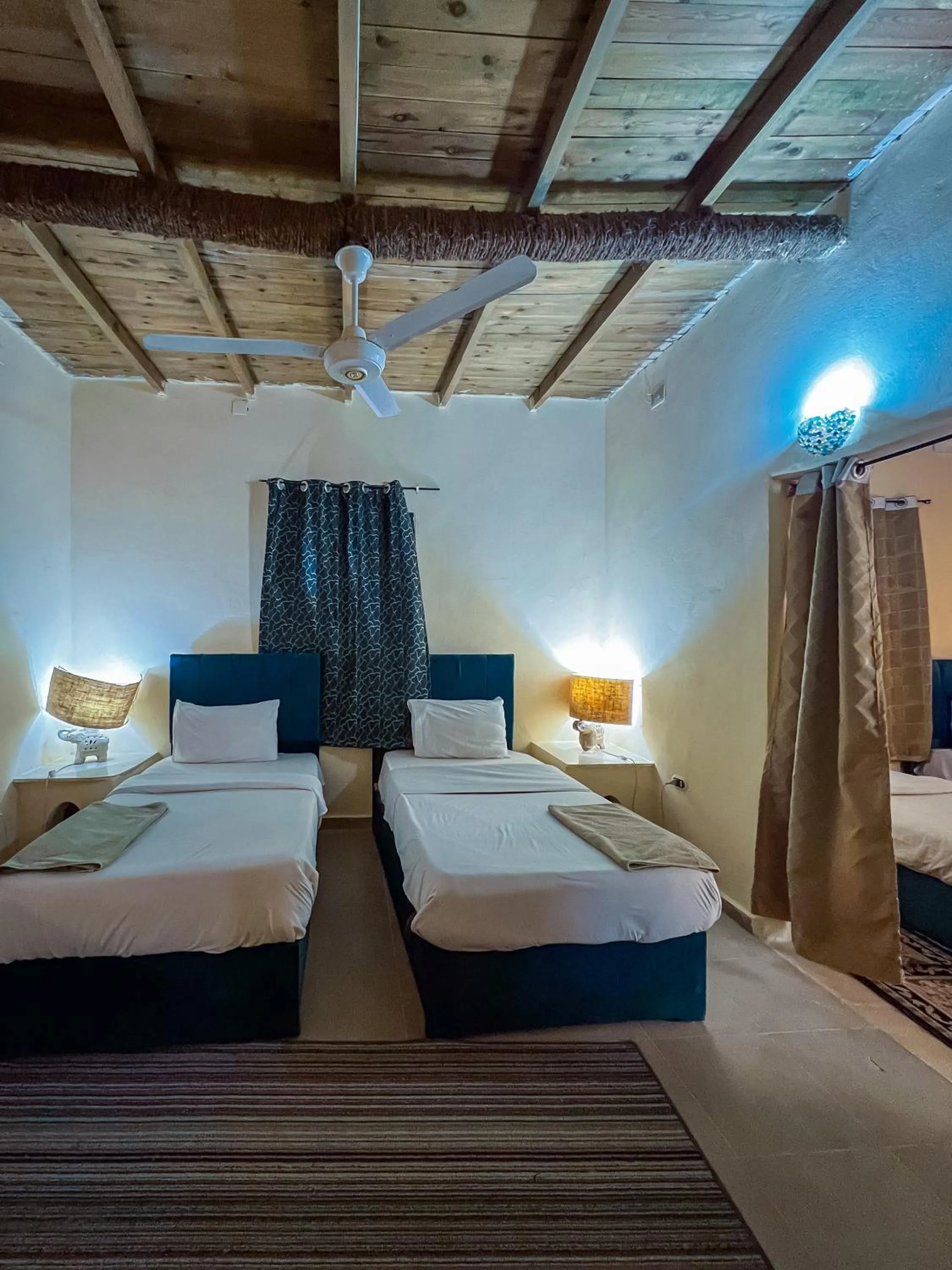 Bed in Siwa Shali Resort