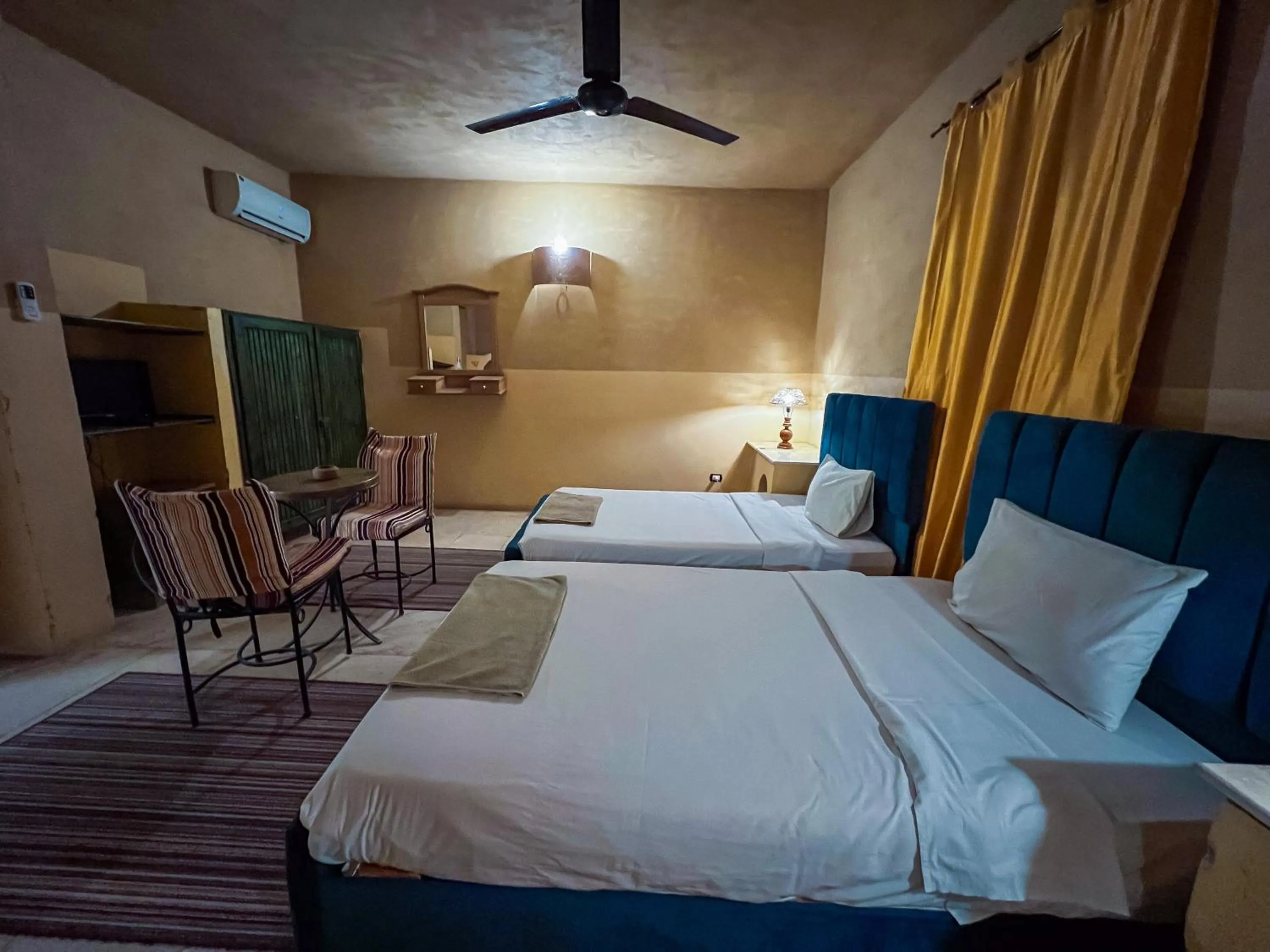 Bed in Siwa Shali Resort