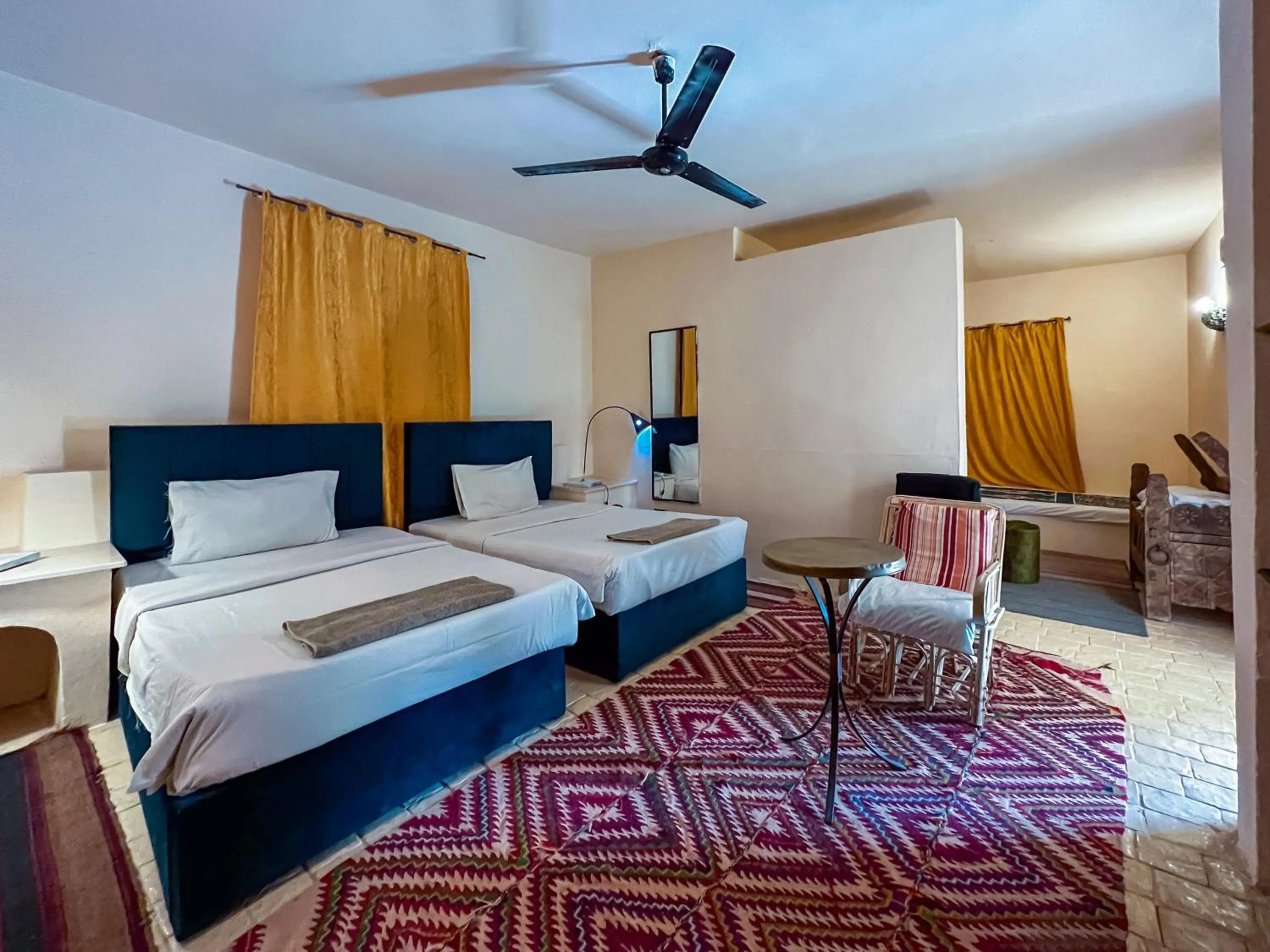 Bed in Siwa Shali Resort