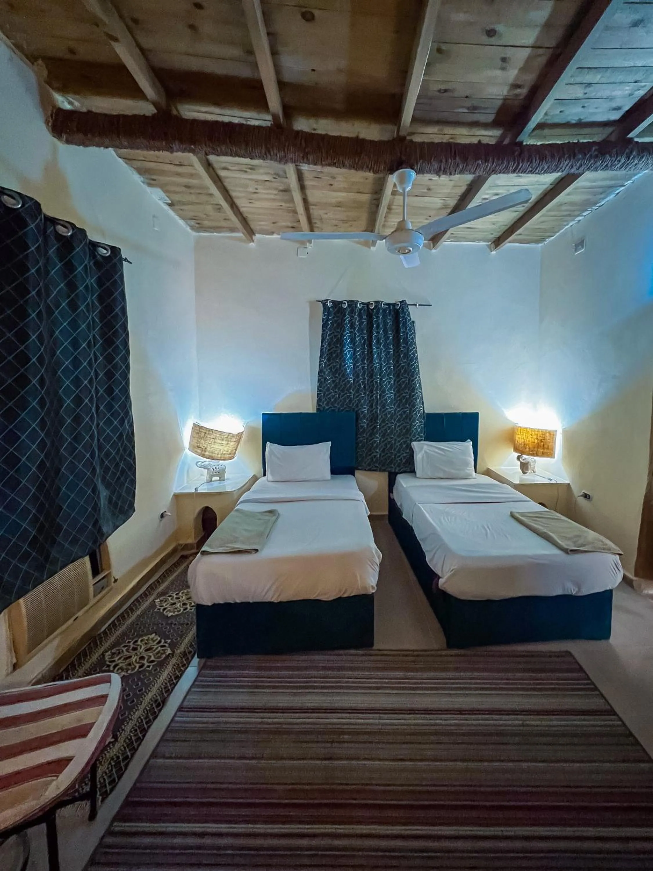 Bed in Siwa Shali Resort