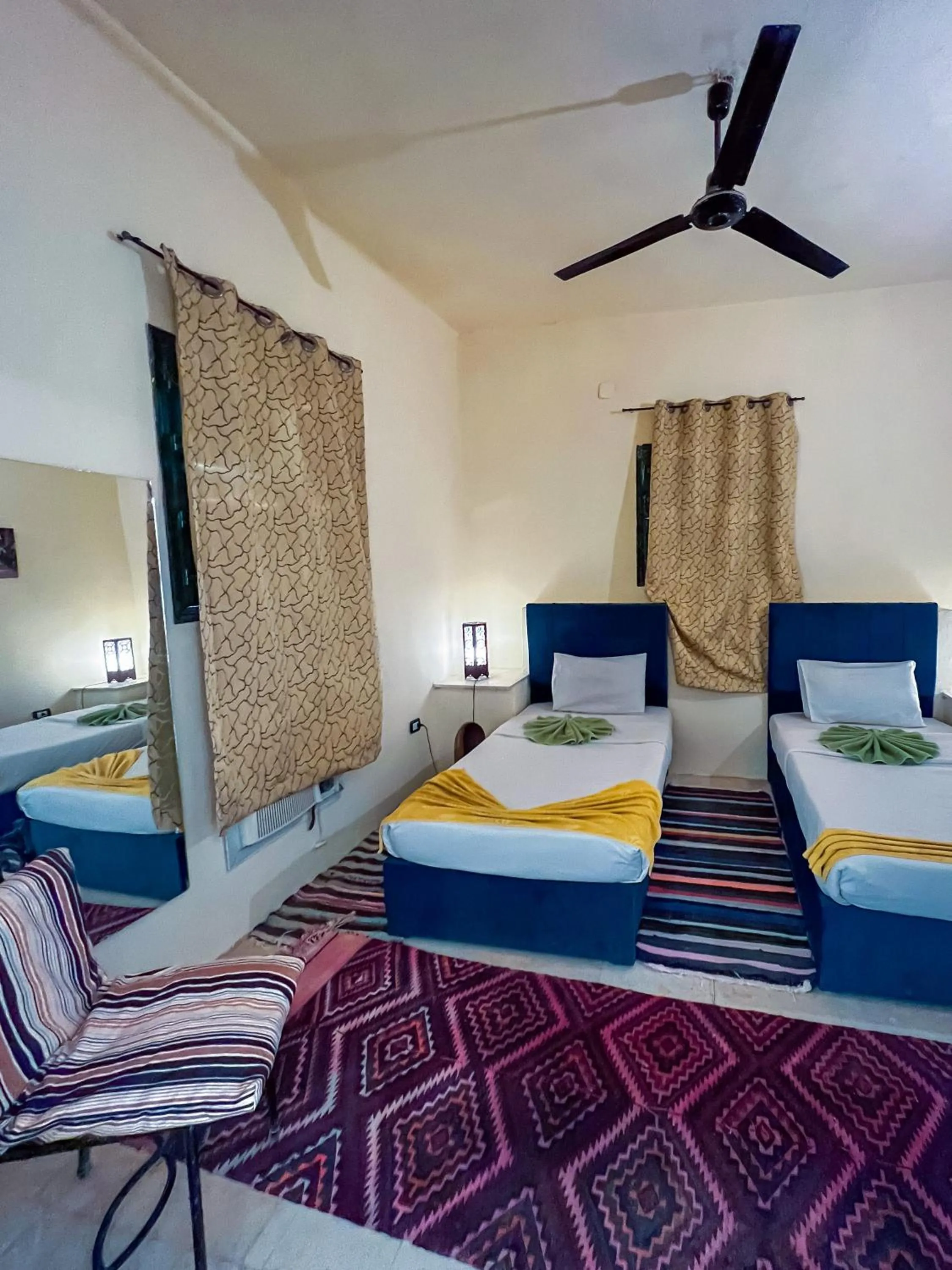 Bed in Siwa Shali Resort
